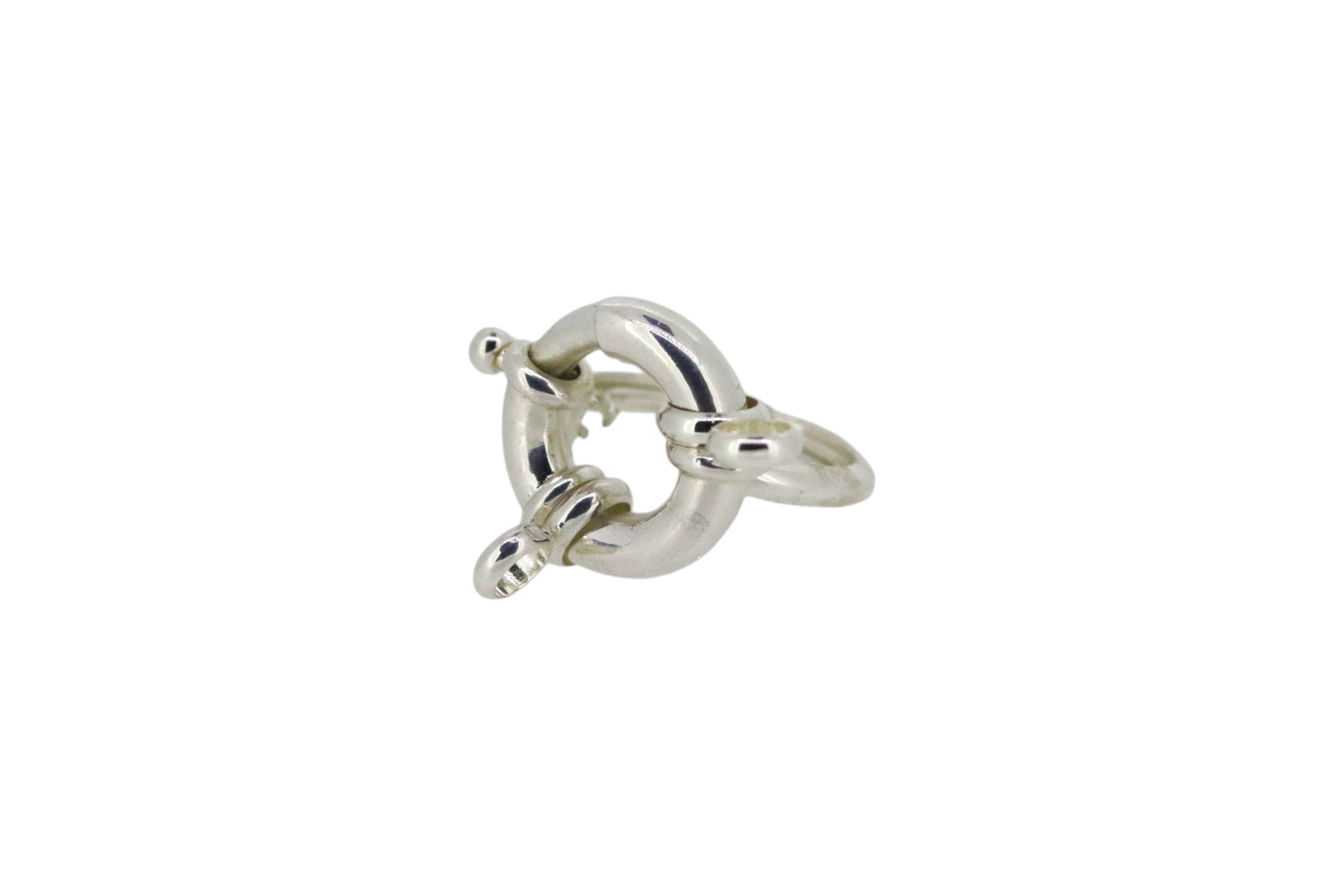 Vickisarge Women's Toggle Clasp Ring In Silver In Silver