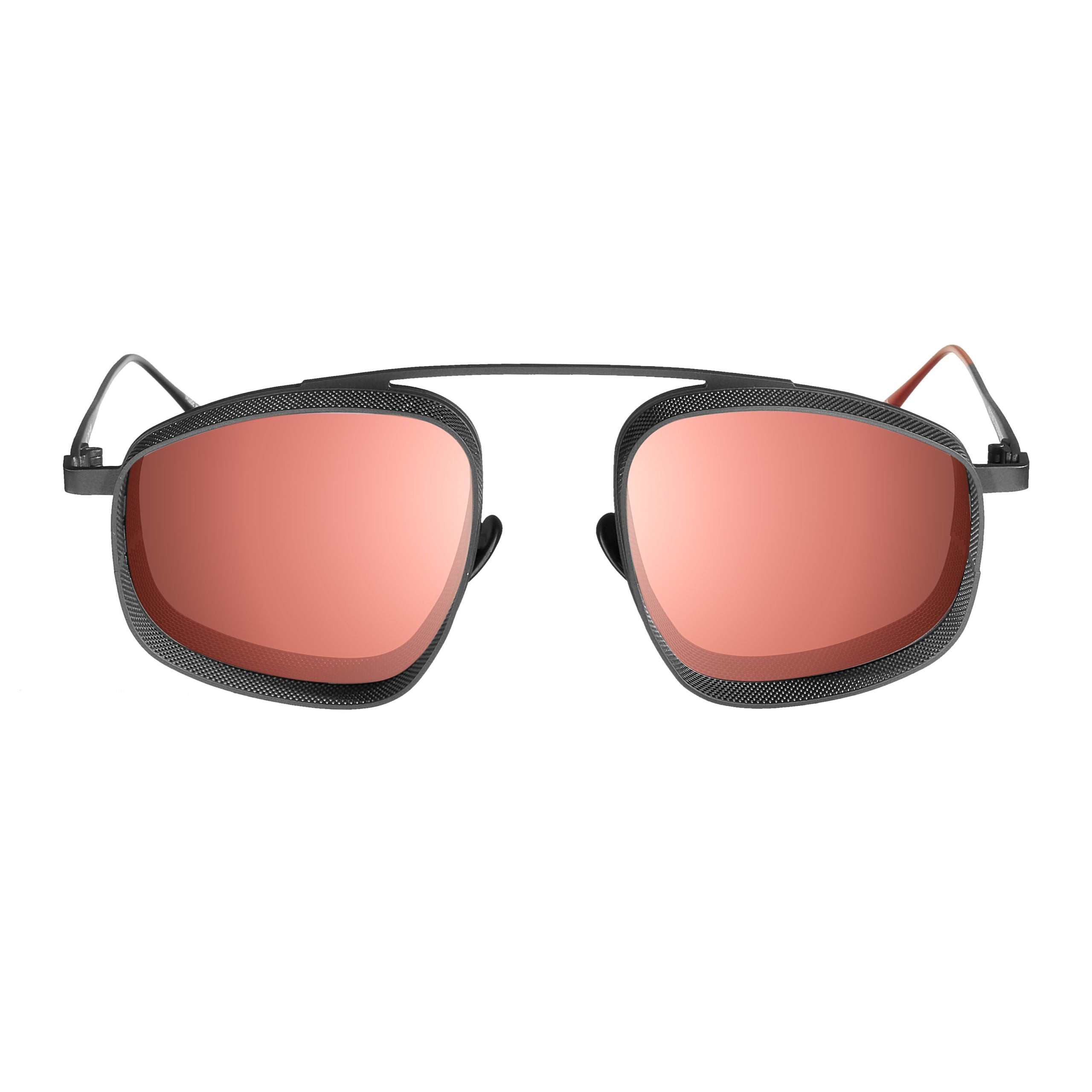 Women’s The Moha - Unisex - Rose Gold Mirror Lenses Vysen Eyewear