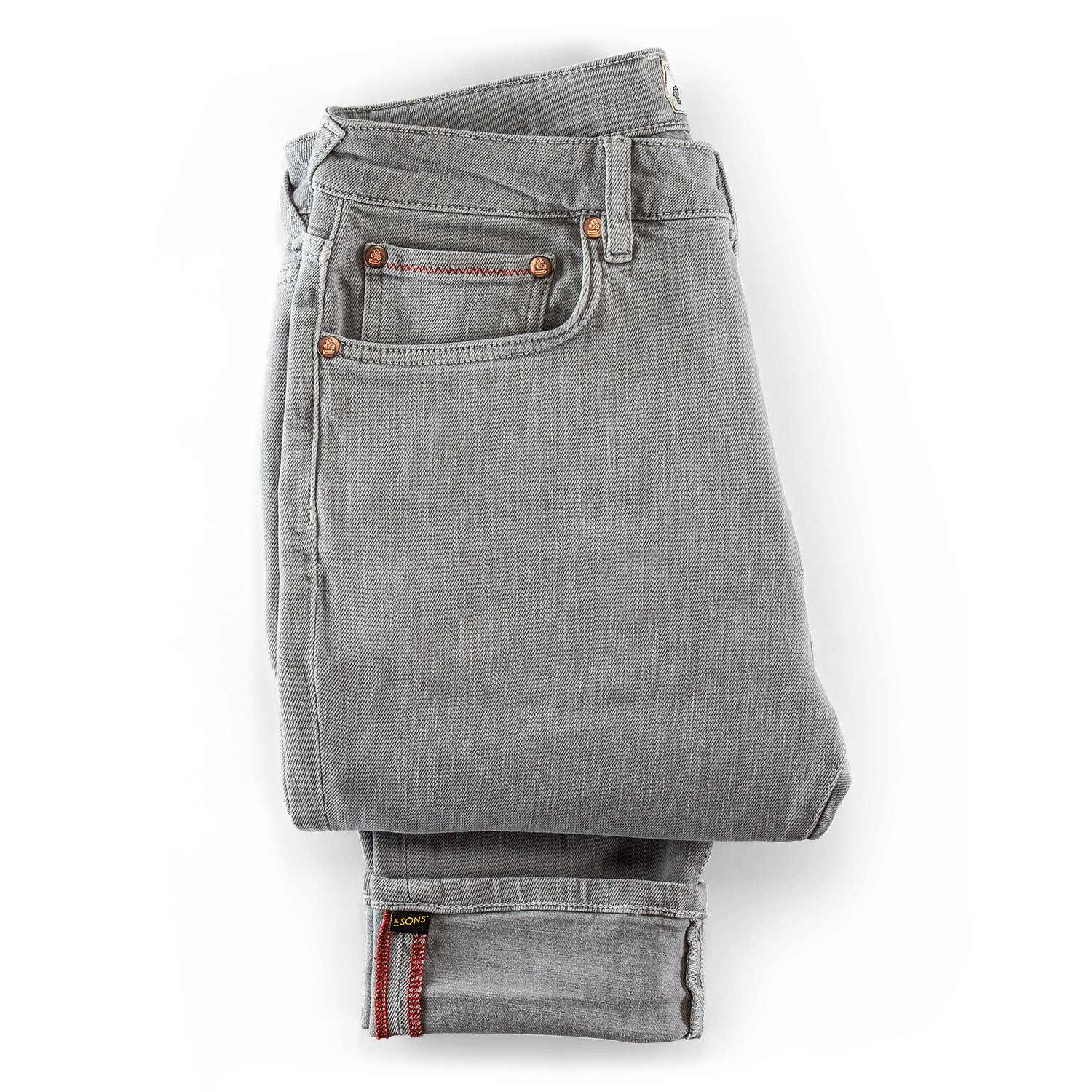 &sons Trading Co Men's Brandon Jeans Grey In Grey