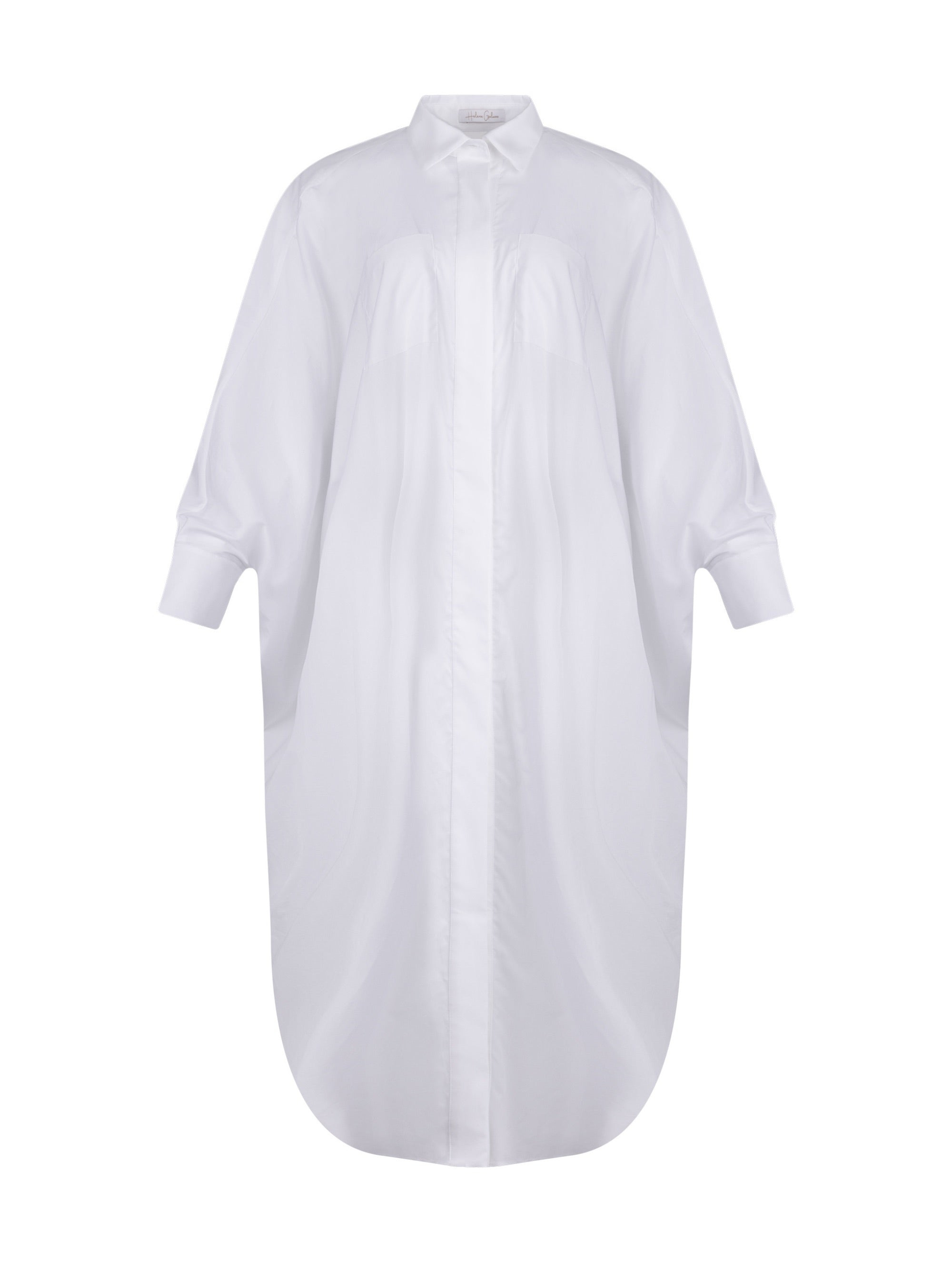 Helene Galwas Women's White Kada - Loose Maxidress In White