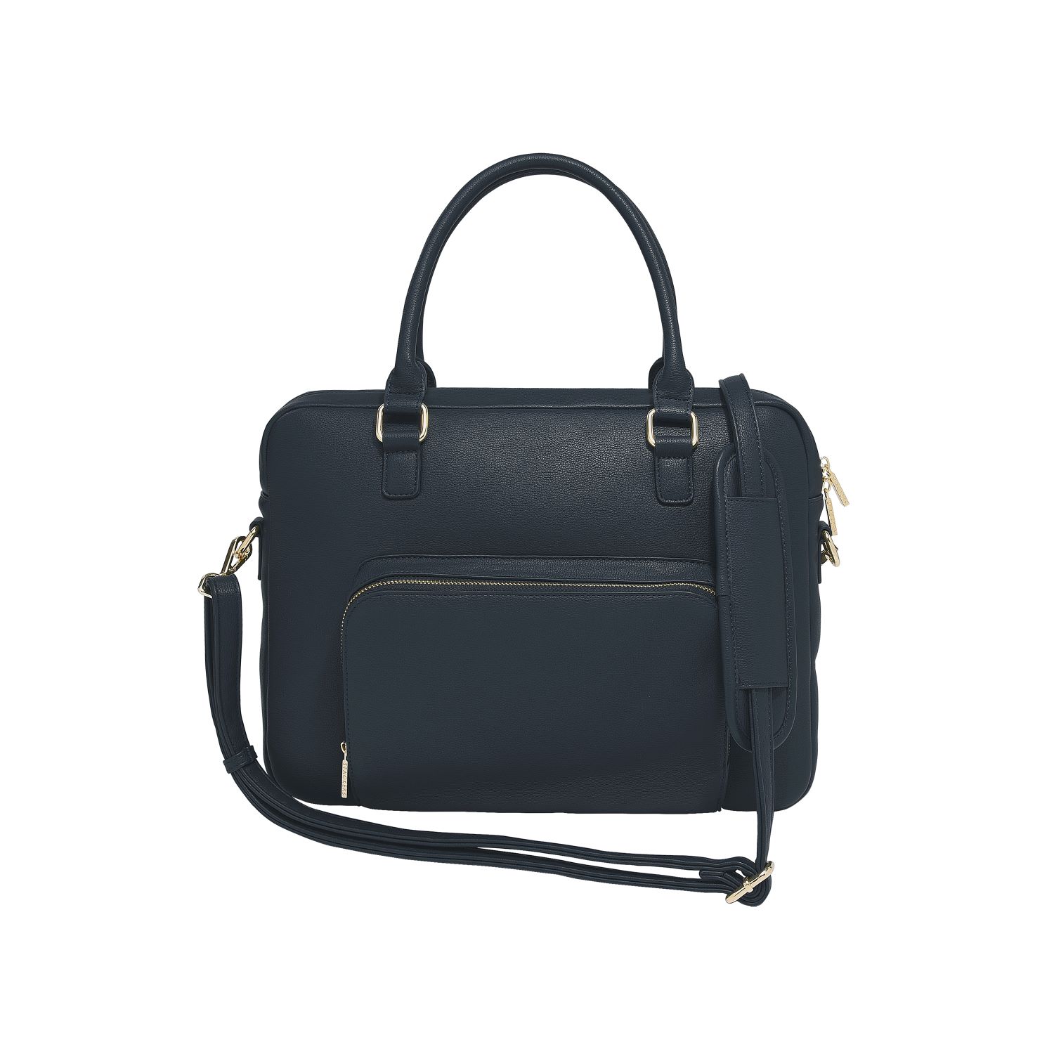 Women’s Blue The Laptop Bag - Pebble Navy Medium Stackers