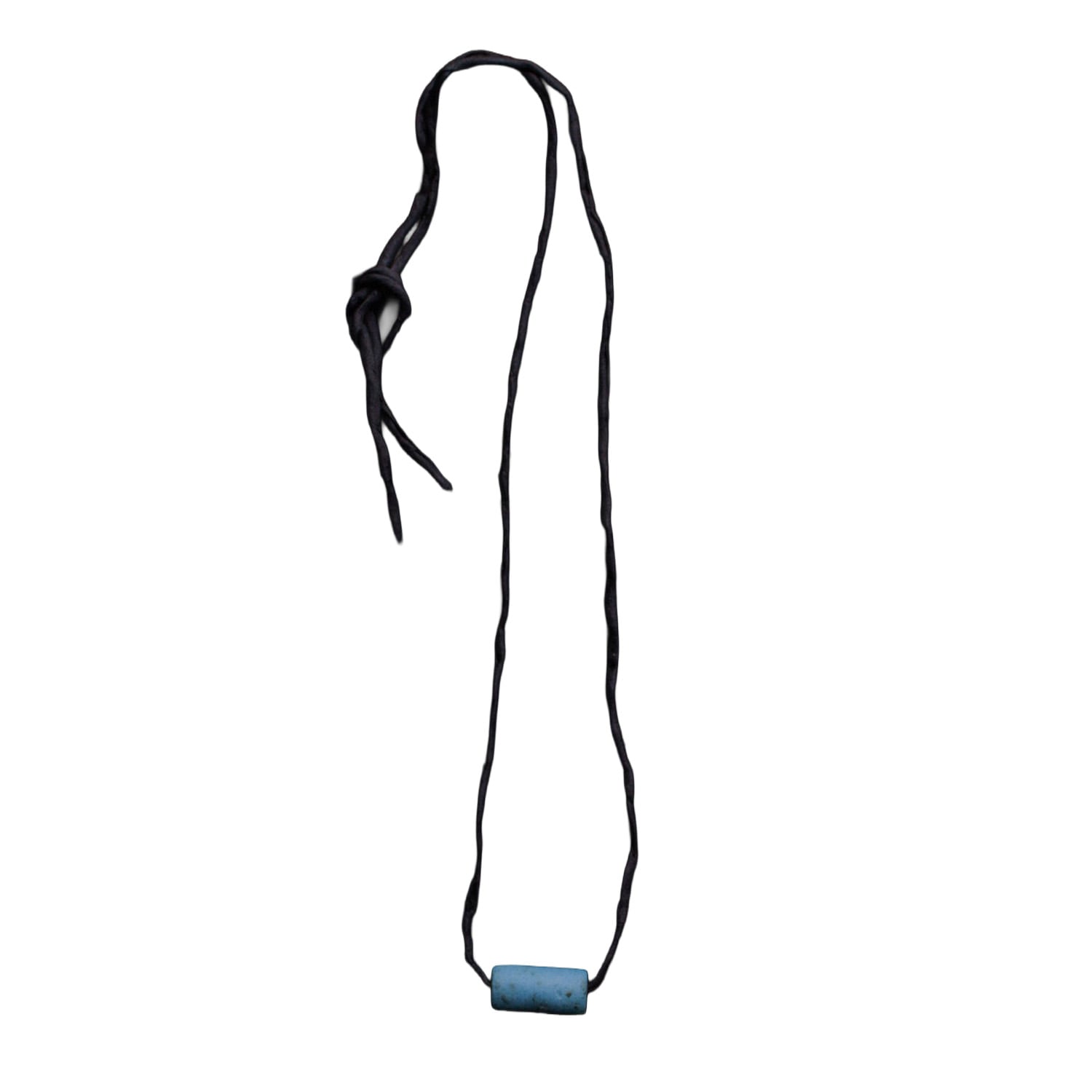 Studio Solíz Women's Blue / Black Cielo Glass Bead On Hand-dyed Silk In Multi