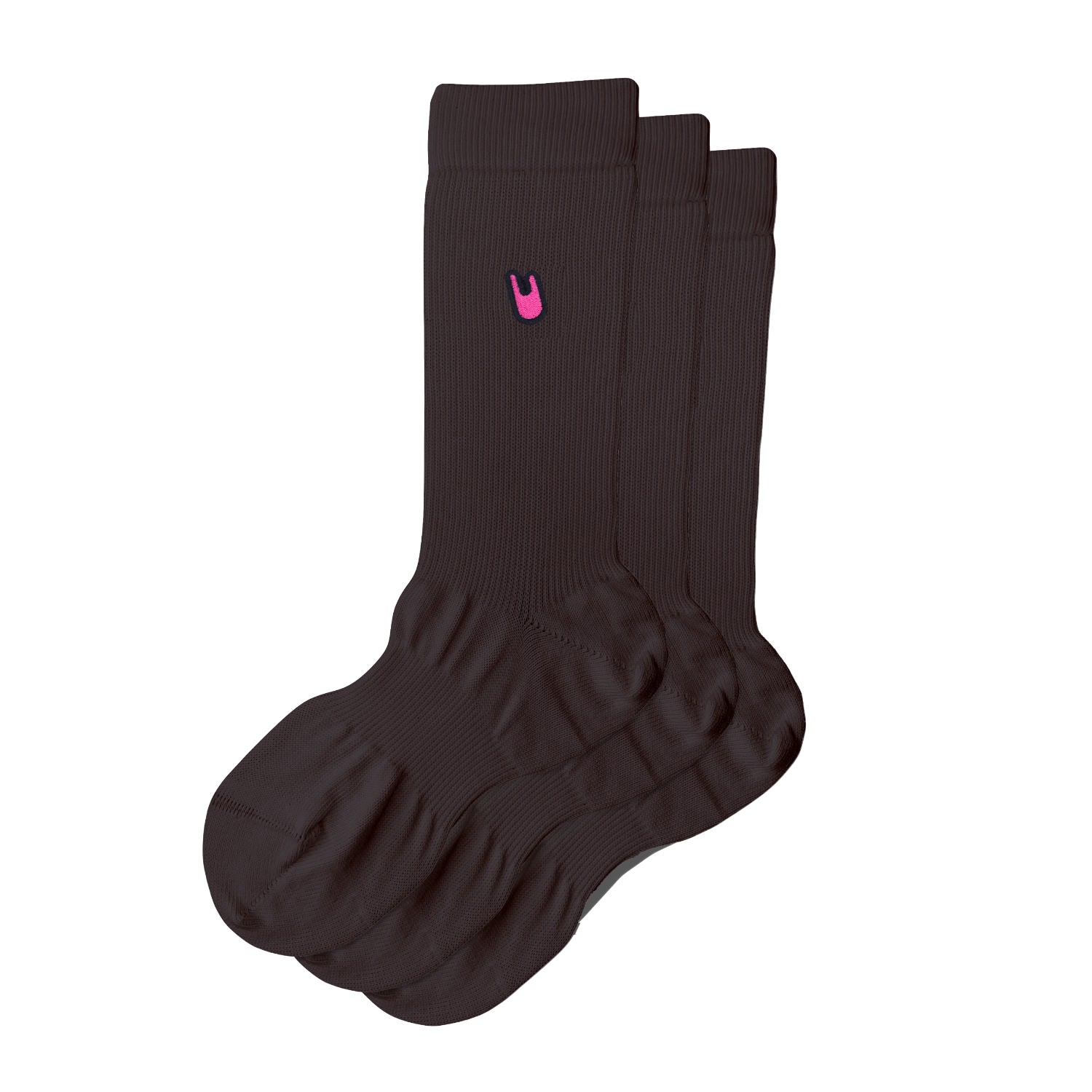 Unless Collective Women's The Zilch Socks - Three Pack - W - Black In Black
