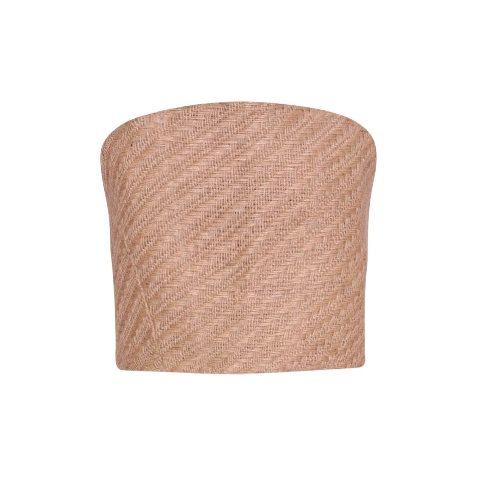 London Atelier Byproduct Women's Neutrals Raffia Multi-wear Corset Crop Top