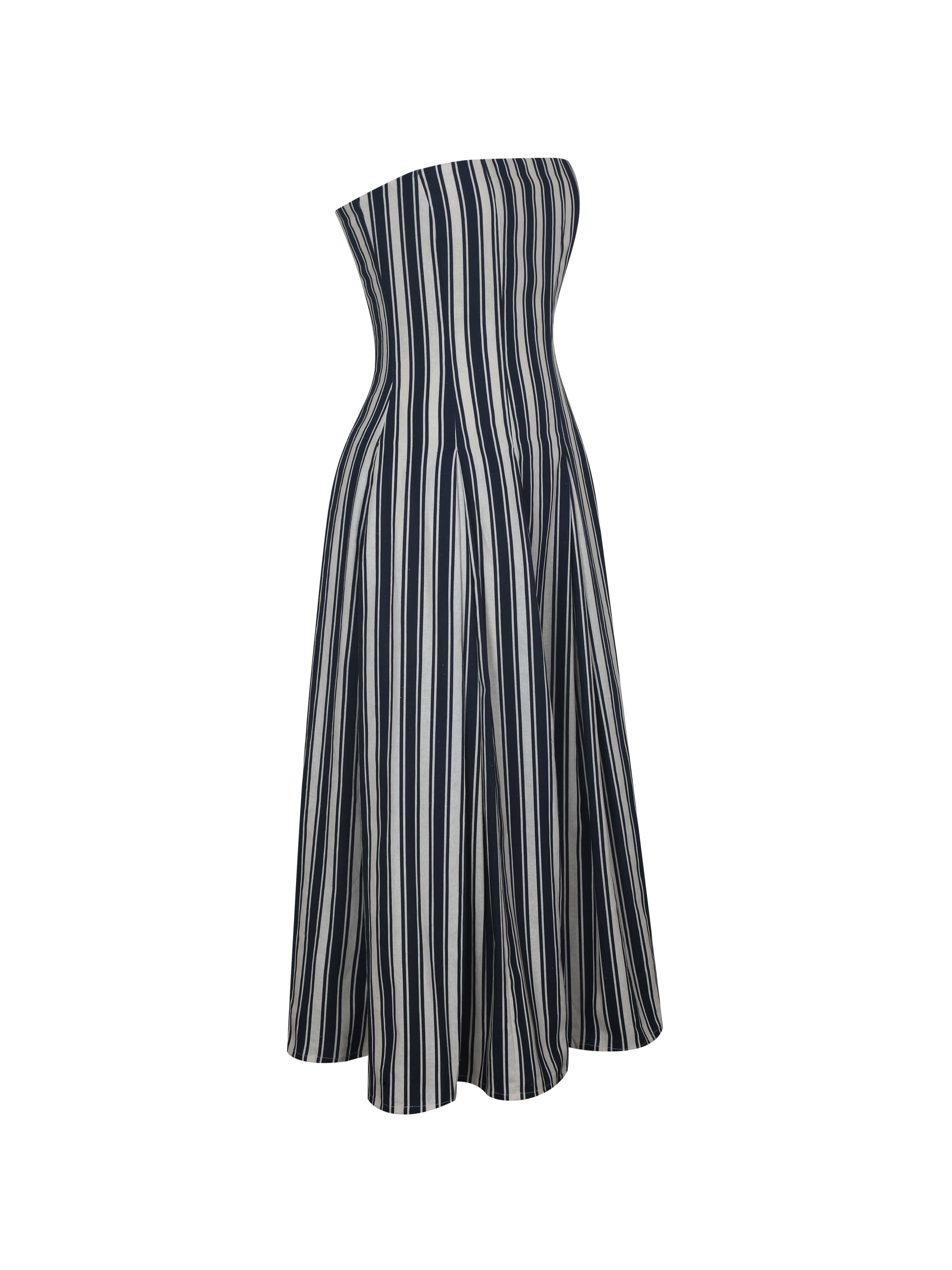 cornflower blue dress Galilea Crepe Draped Maxi - Hyacinth House Black & Other:55