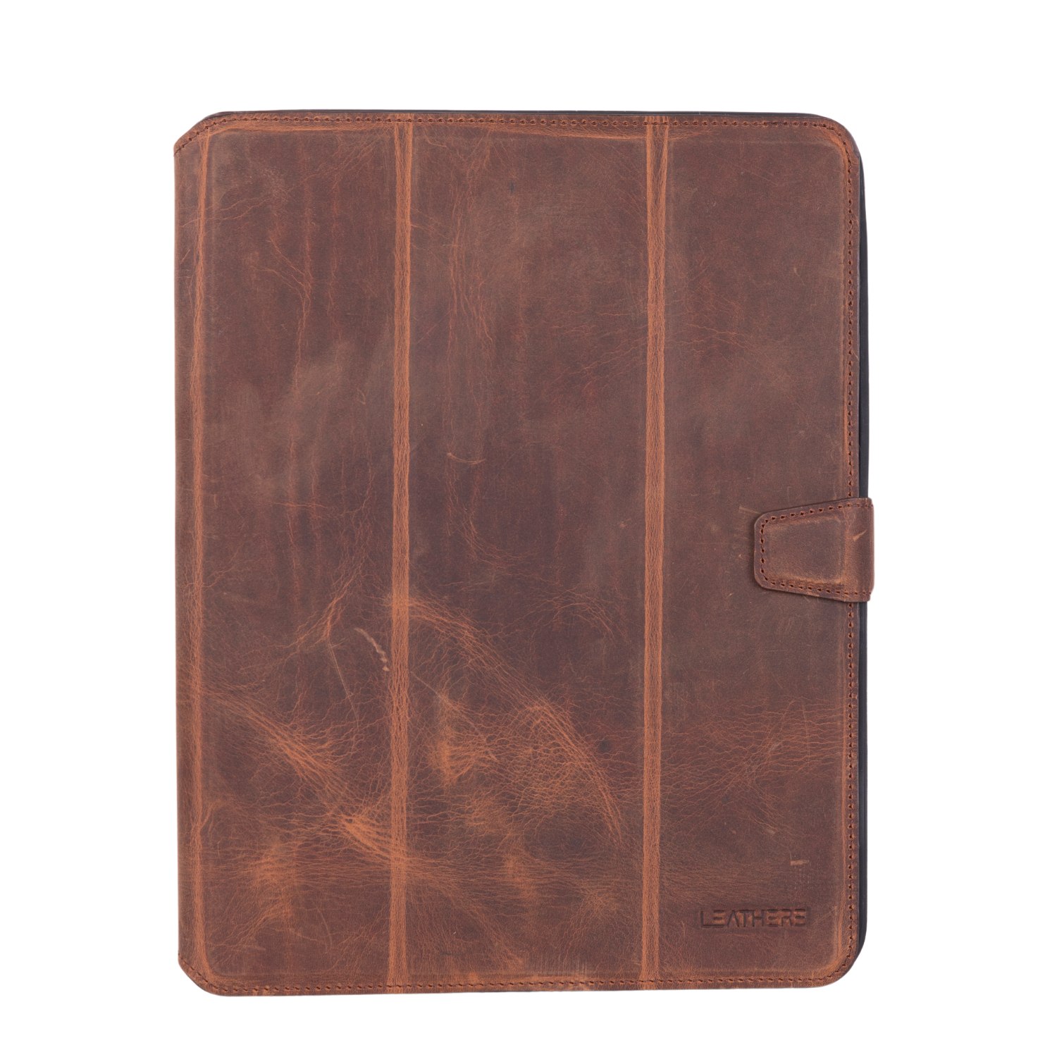 Leathere Brown Handcrafted Leather Case For Ipad Mini