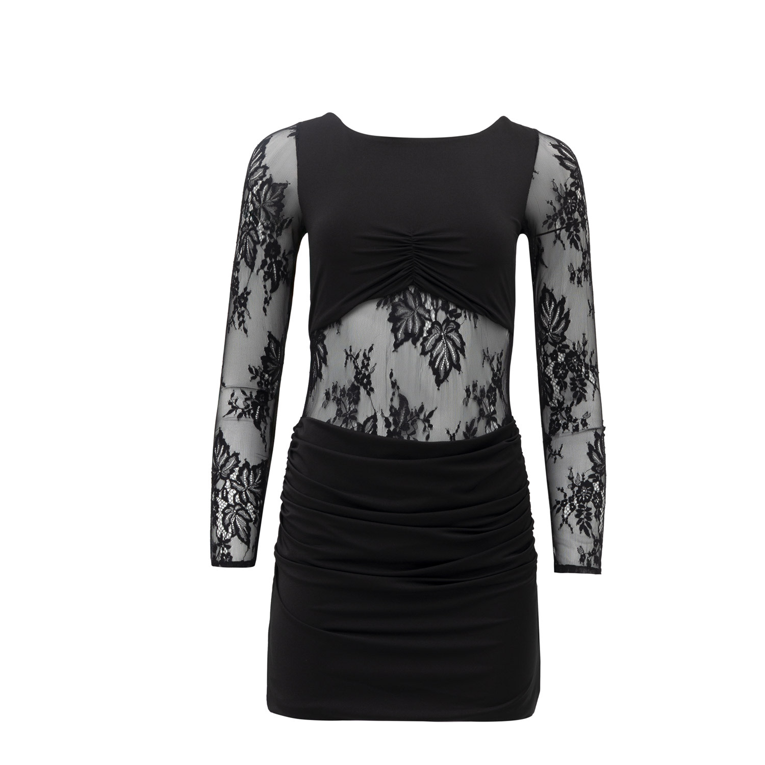 Forever Young The Label Women's Valerie Mini Black Lace Dress