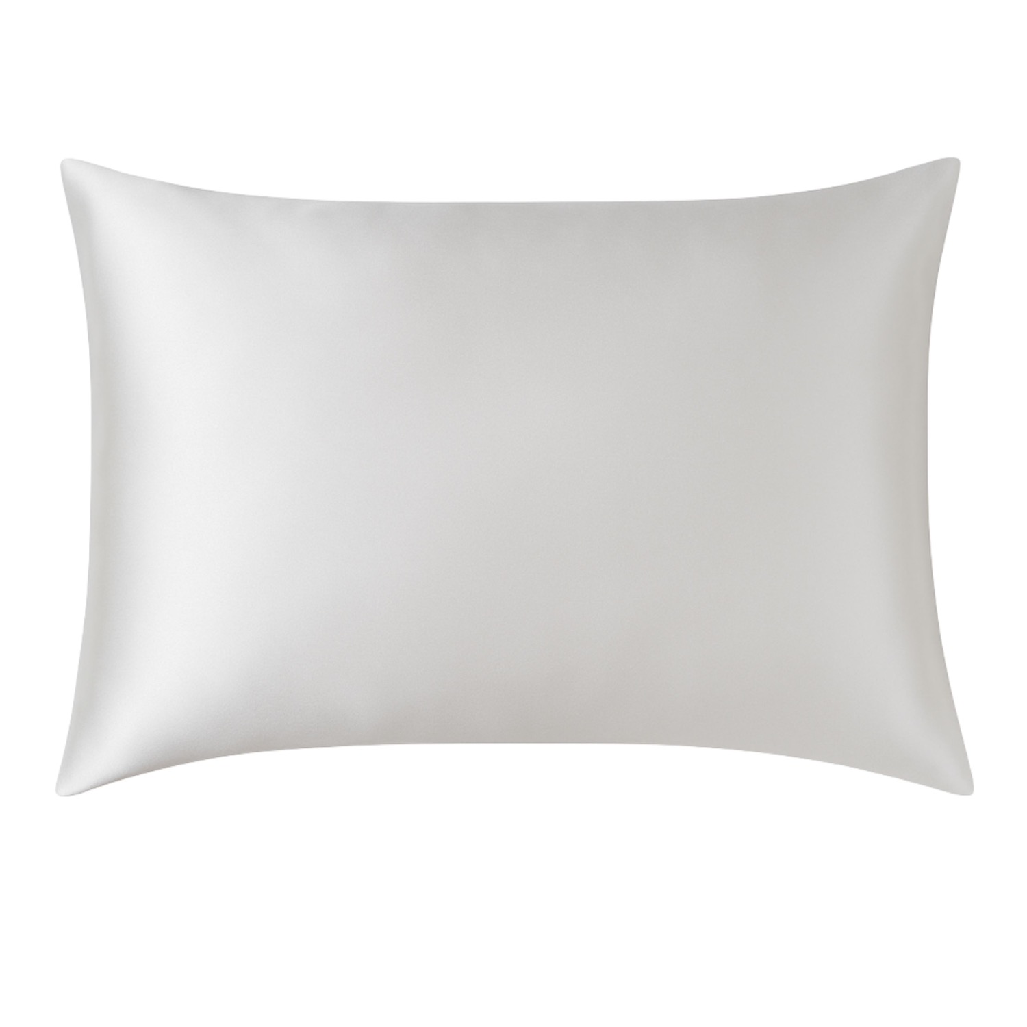 Silk And Bears Pearl White Mulberry Silk Pillowcase – Pure Silk, Envelope Style