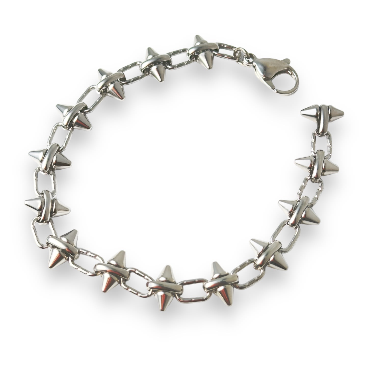 Jagged Halo Jewelry Women's Barbie Chain Anklet White Gold In White