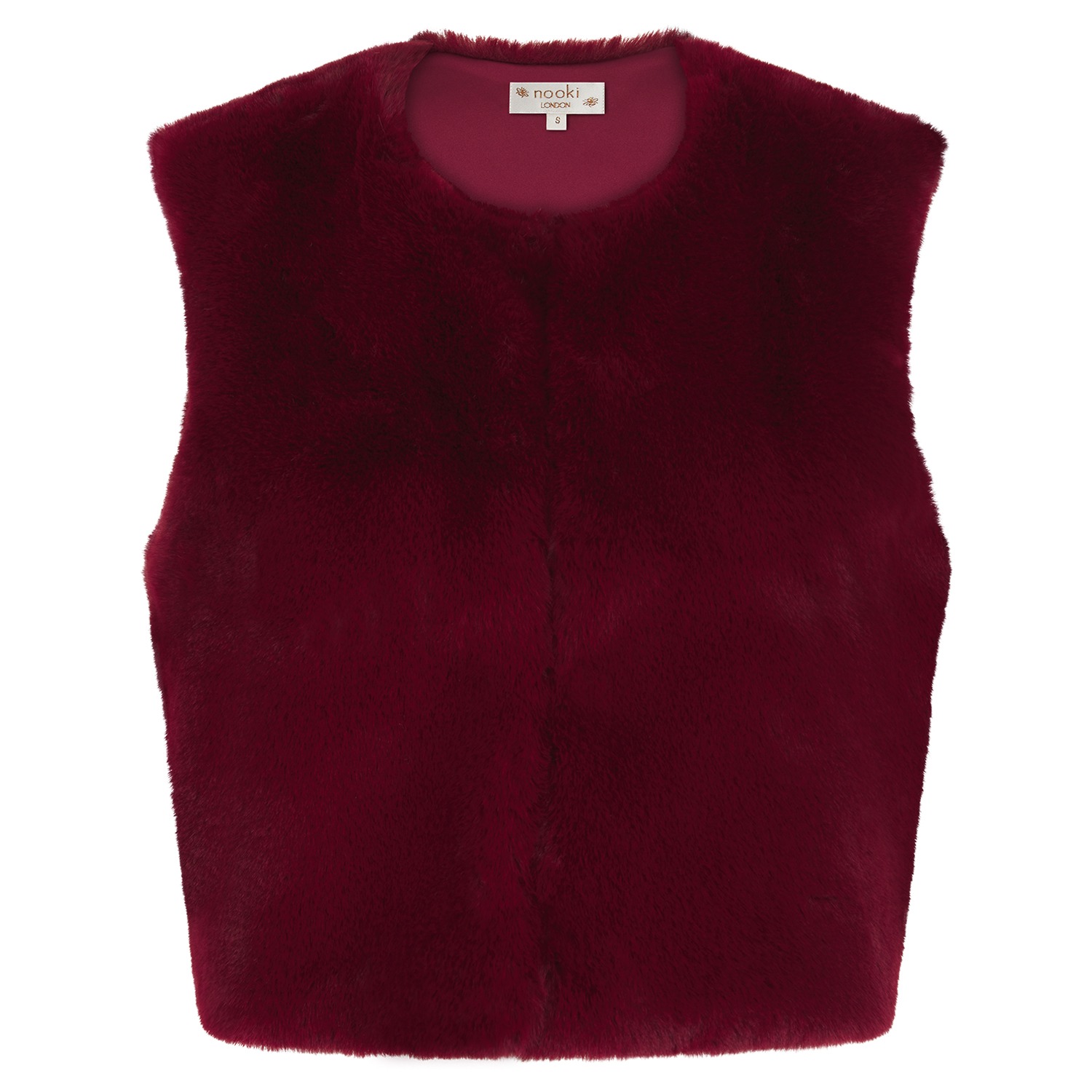 Nooki Design Women's Edelweiss Gilet In Red In Red