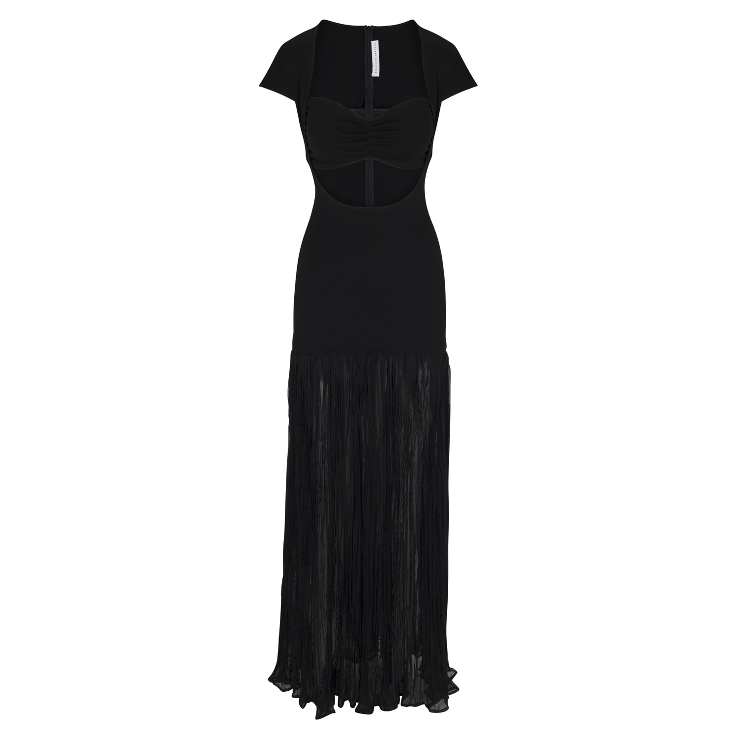 Women's Black / White Nova Dress | Large | Delfi Collective