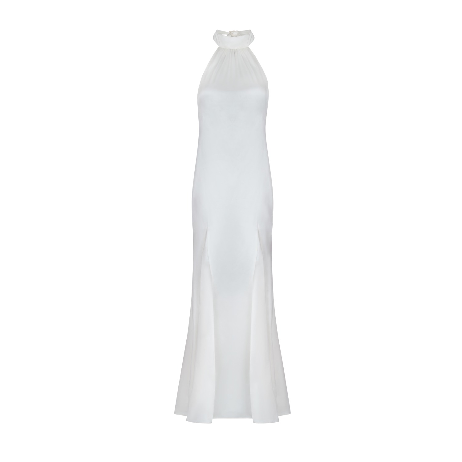 Junie Women's Darla Dress – White Silk Blend In White