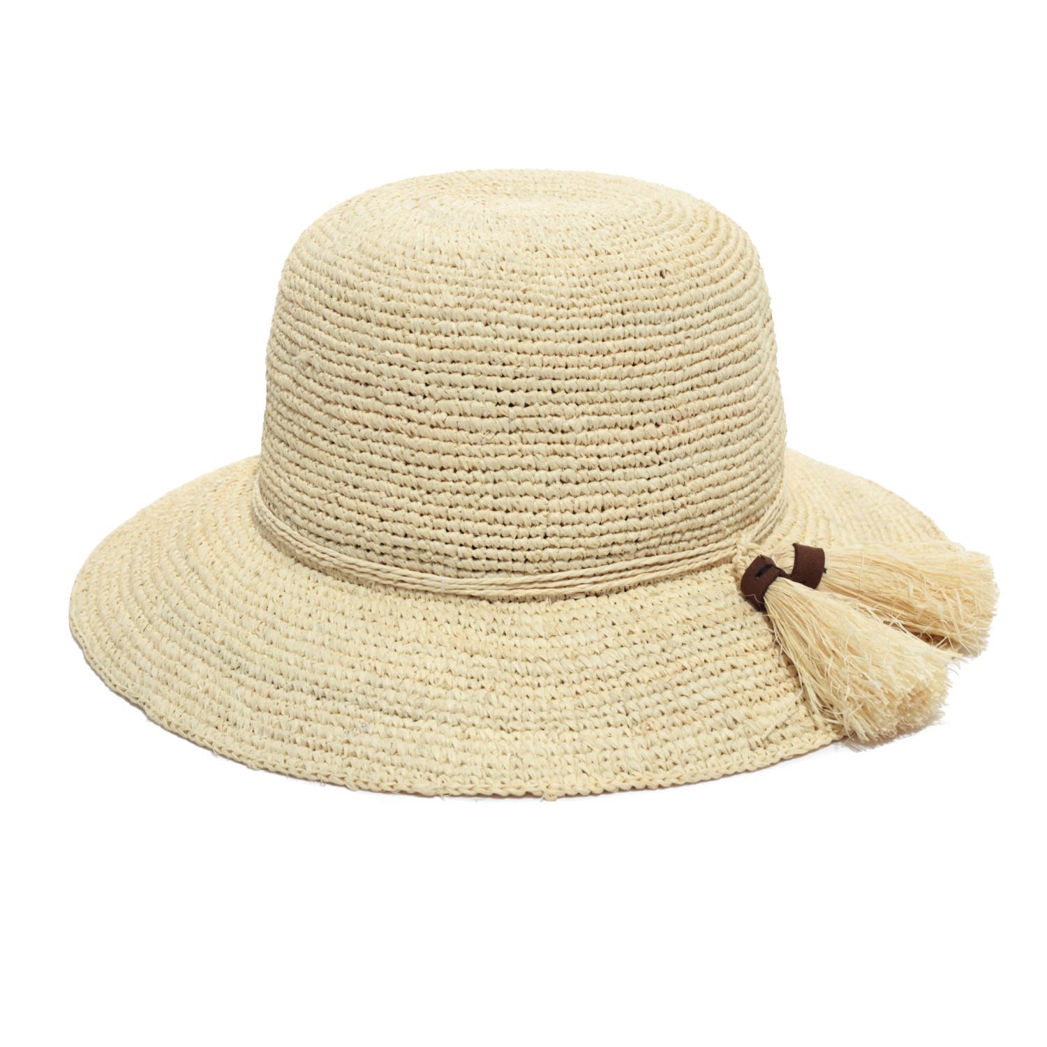 Women’s White Ivory Straw Vacation Hat 50Cm Justine Hats