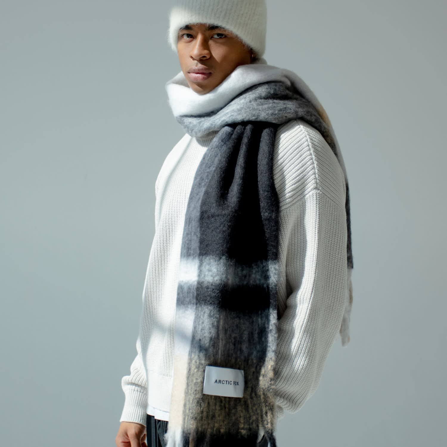 Arctic Fox & Co. The Reykjavik Scarf - Polar White