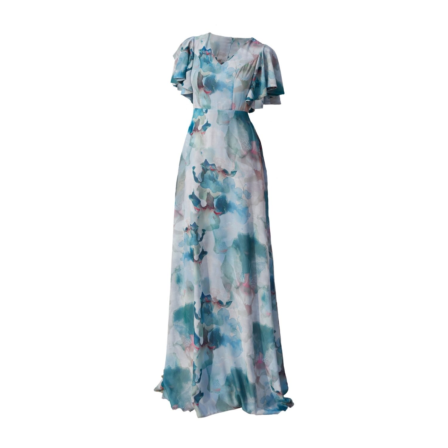 Ceylan Bcn Women's Córdoba Maxi Dress Blue Print In Blue