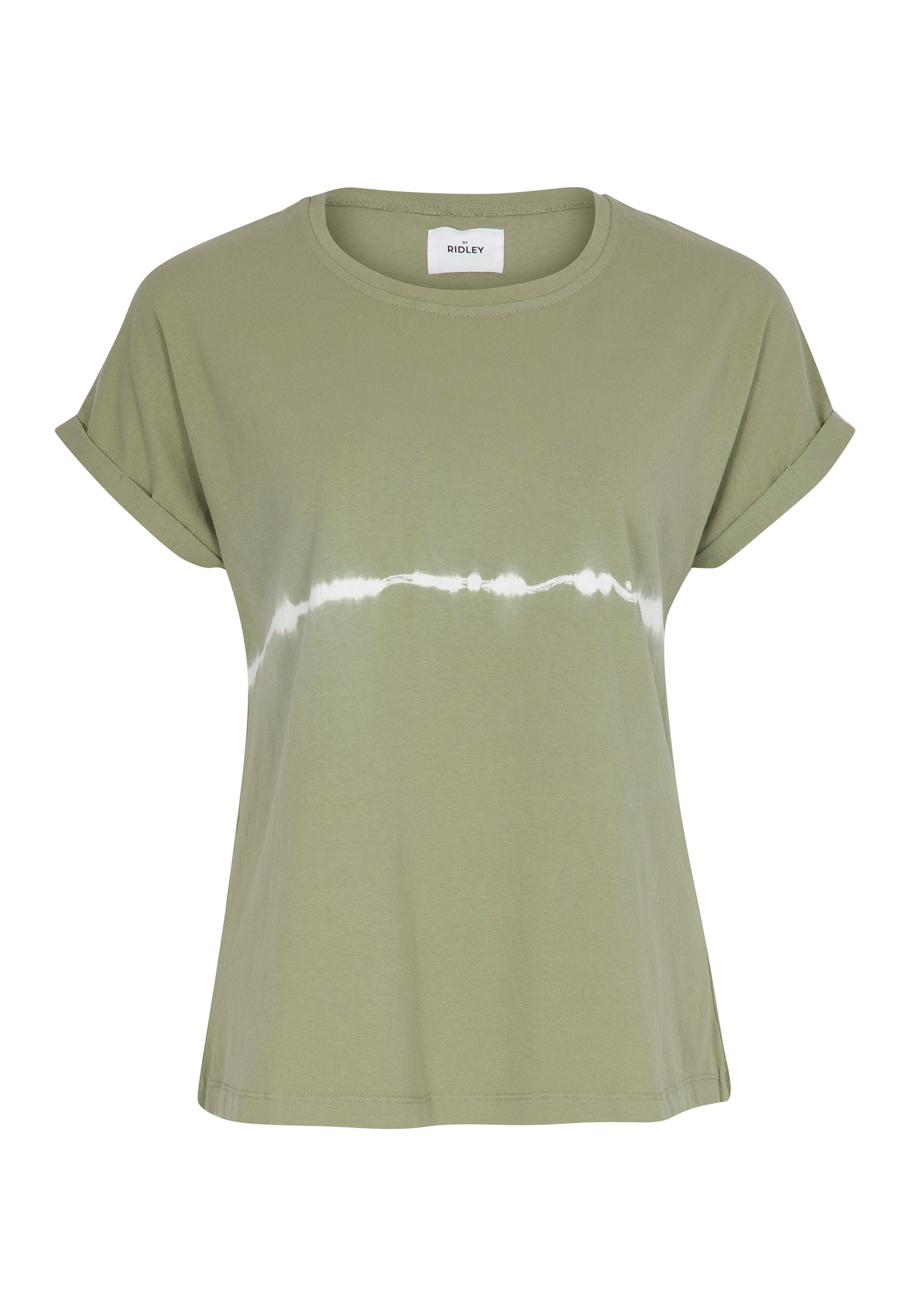 Women’s Green Izabella Tee Khaki Small By Ridley