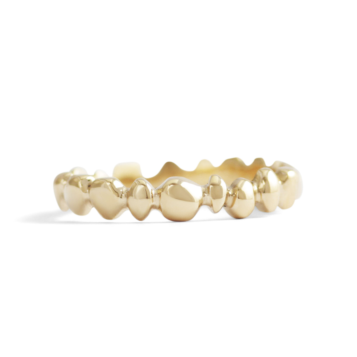 Women’s Gold Ruins Band Small Goldpoint Jewelry