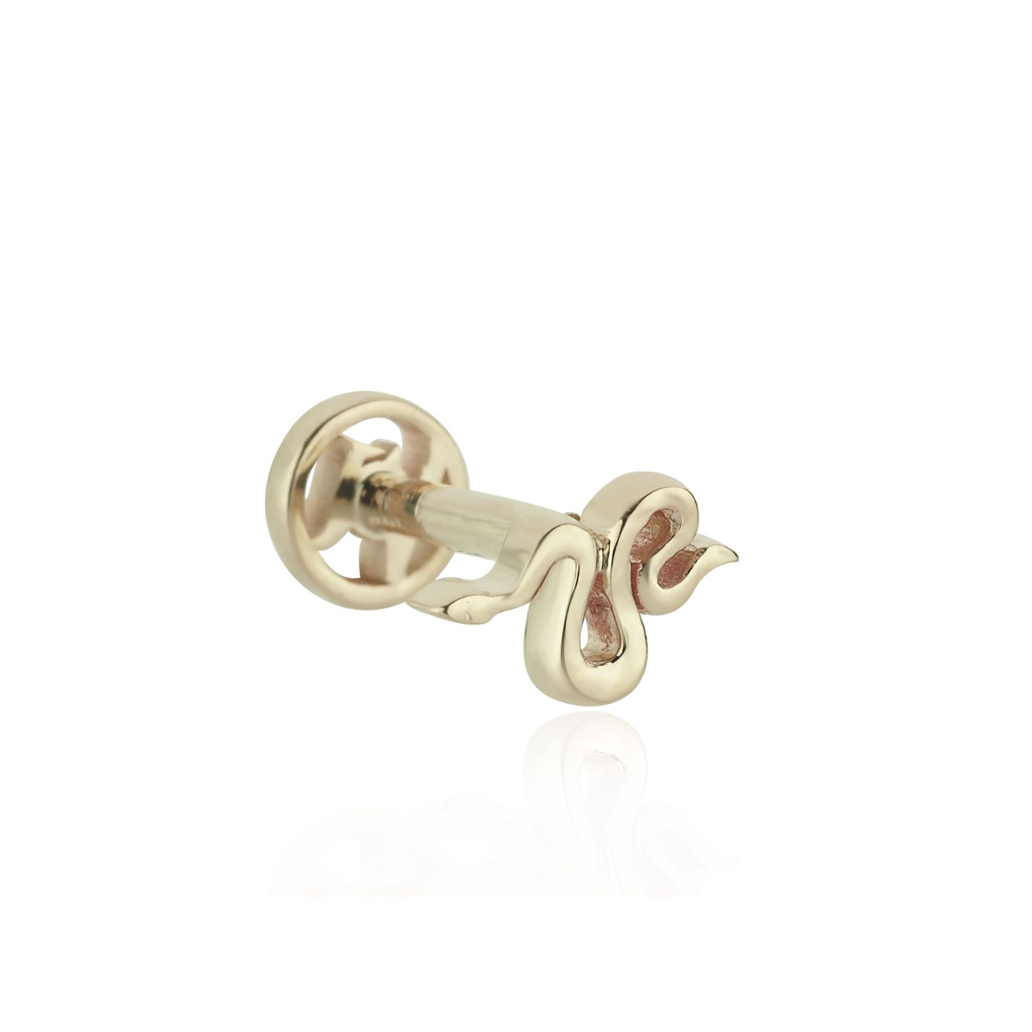 Women’s Snake Gold Piercing Melie Jewelry