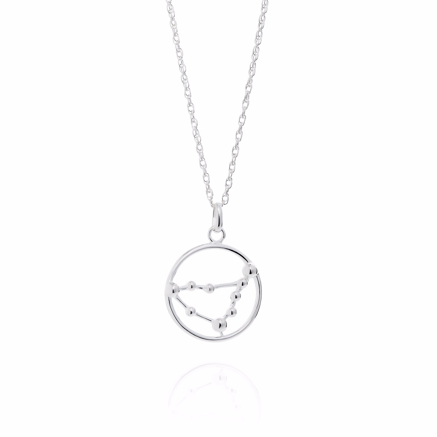 Women’s Silver Capricorn Astrology Necklace Yasmin Everley Jewellery