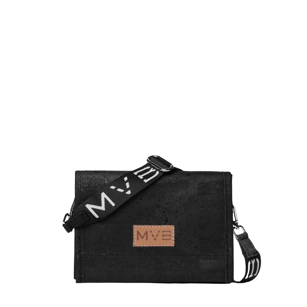 Women’s Vegan Crossbody - The Night Bag - Black Mvb - My Vegan Bags