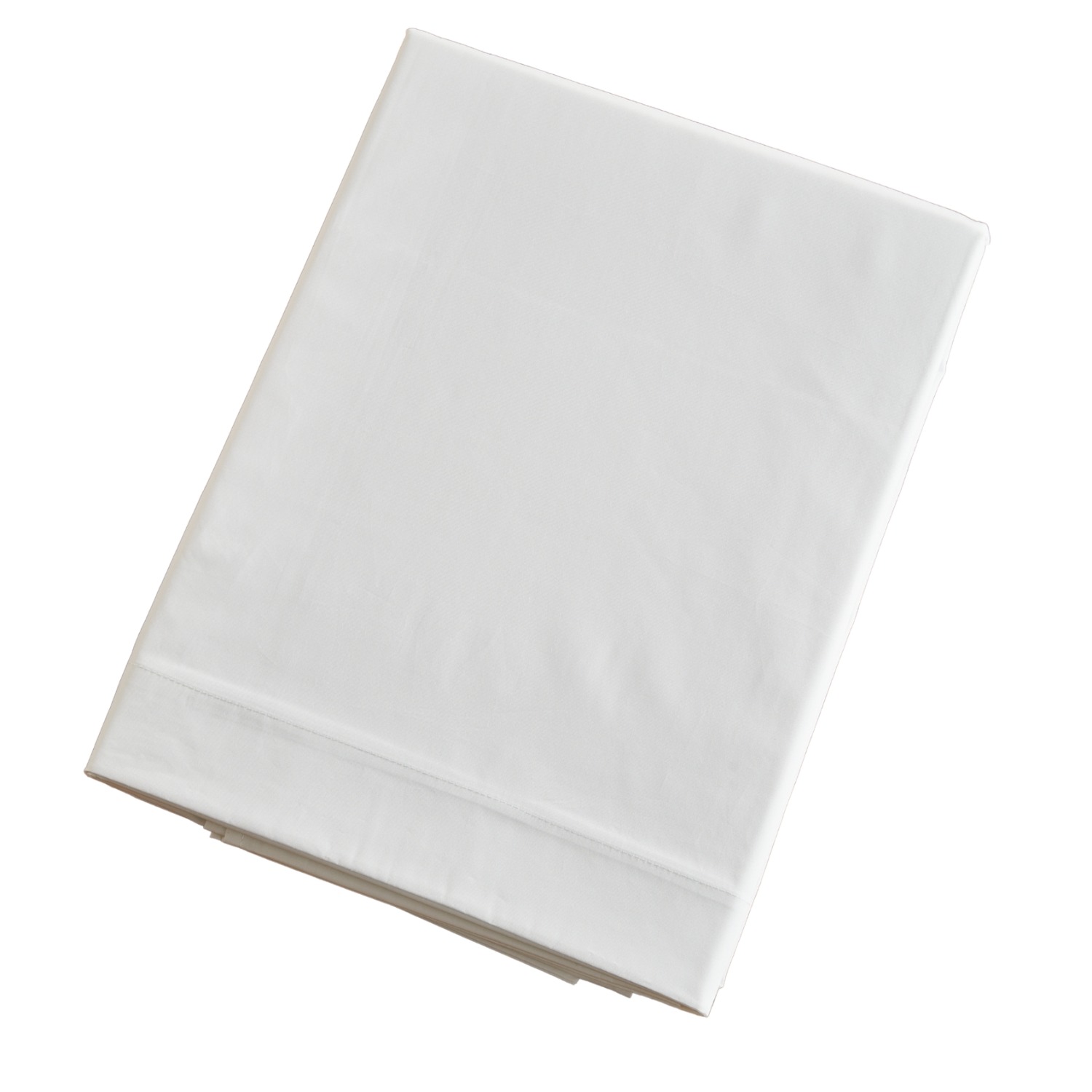 London & Avalon Island Double/king Flat Sheet - White In White
