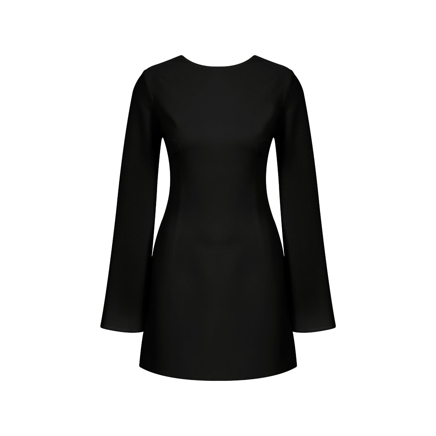 Shop Nazli Ceren Women's Ira Tie-back Mini Dress In Black
