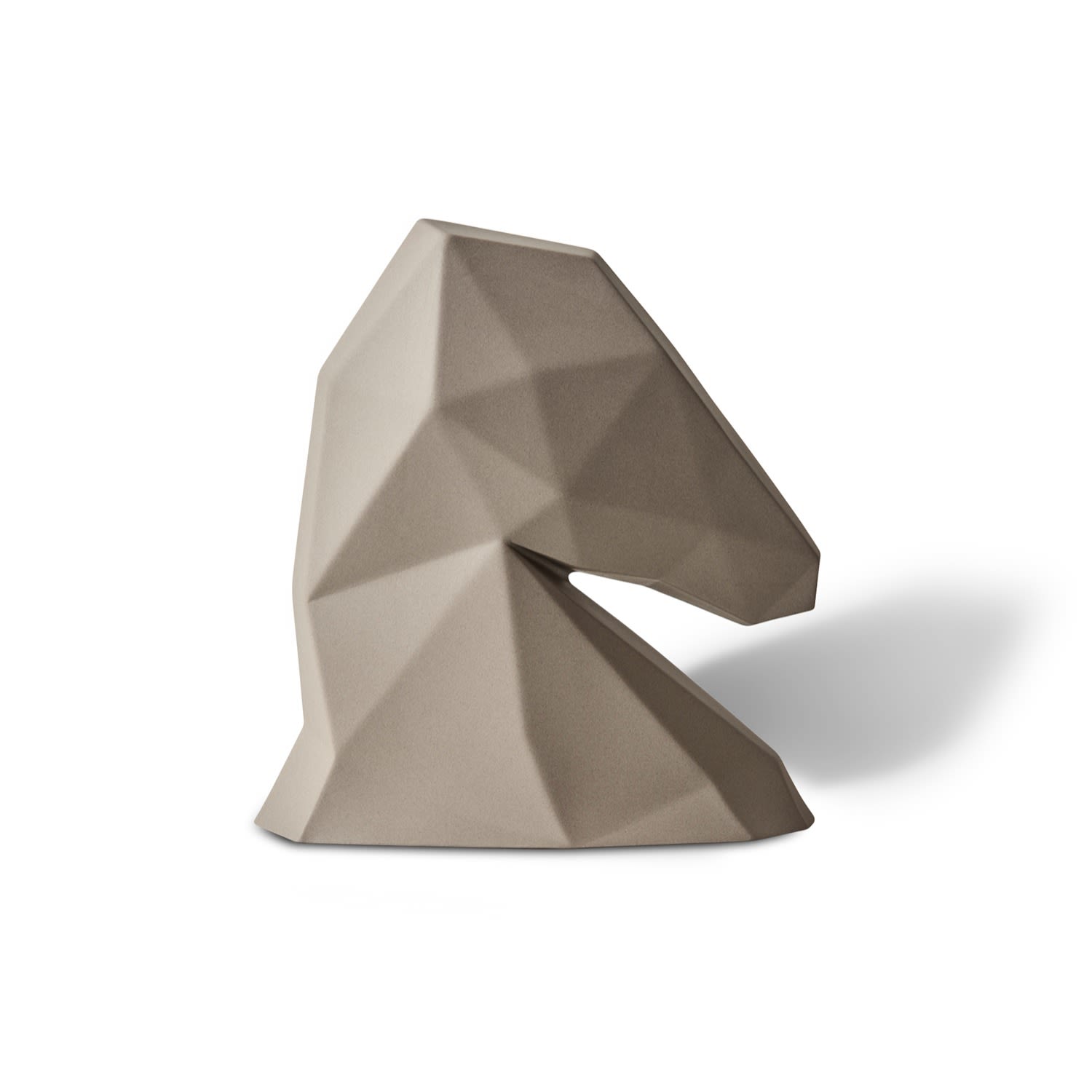 Esma Dereboy Grey Decorative Horse Rock Colour In Gray