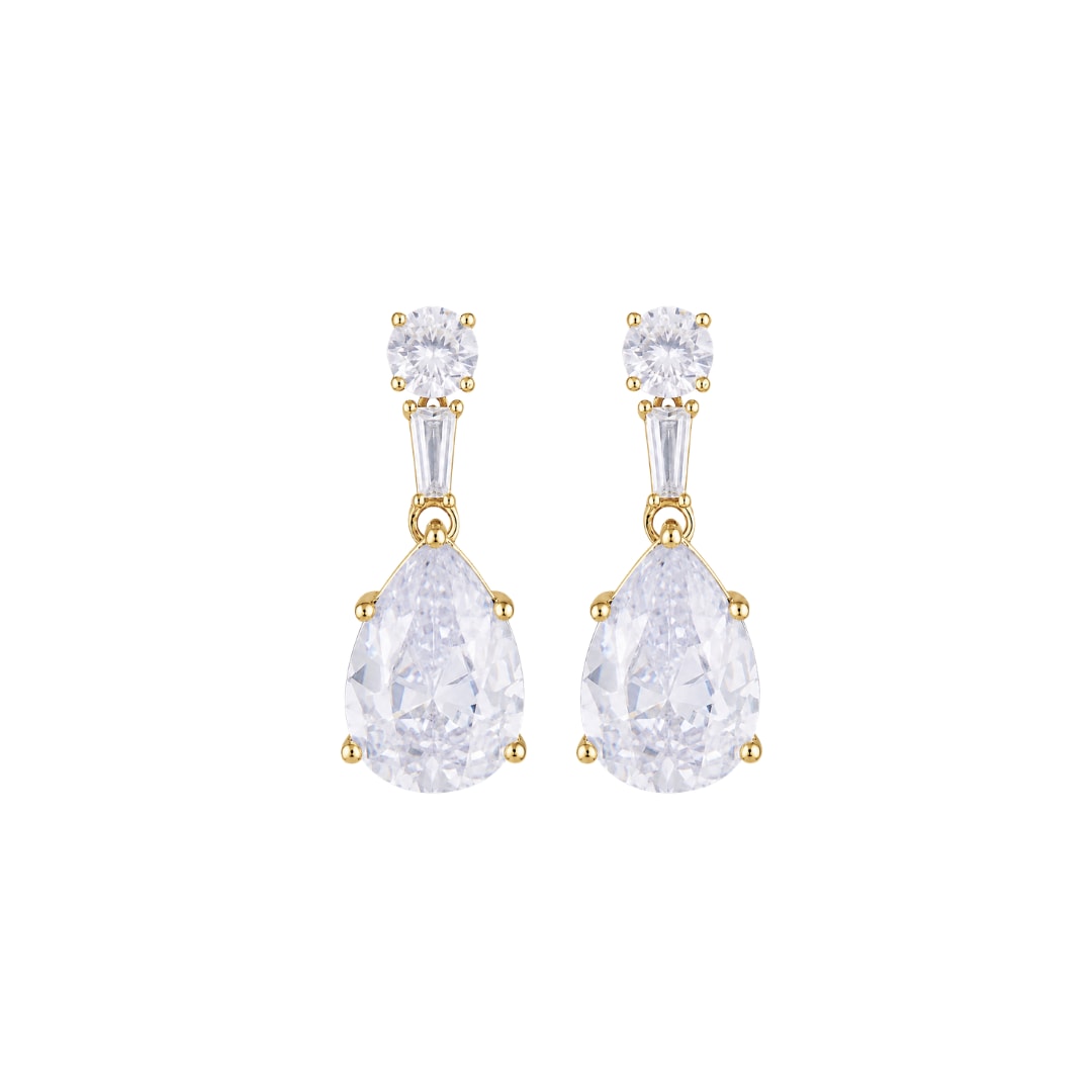 Stephanie Browne Australia Women's Gala Earrings In Gold