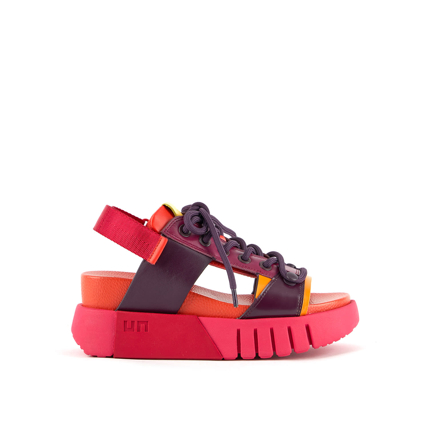 United Nude Delta Sporty Sandals In Red