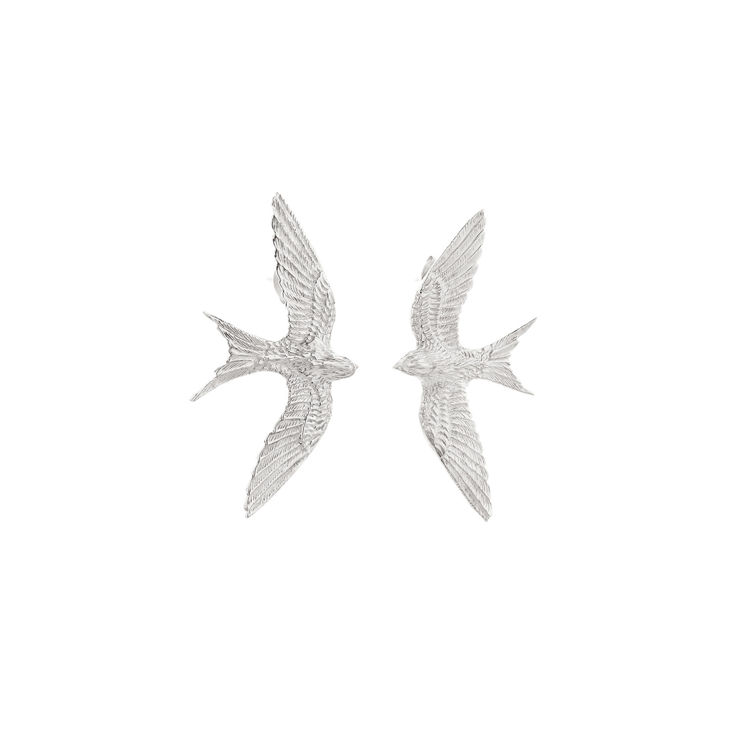 Zoe And Morgan Women's Lovers Earrings Silver In Silver