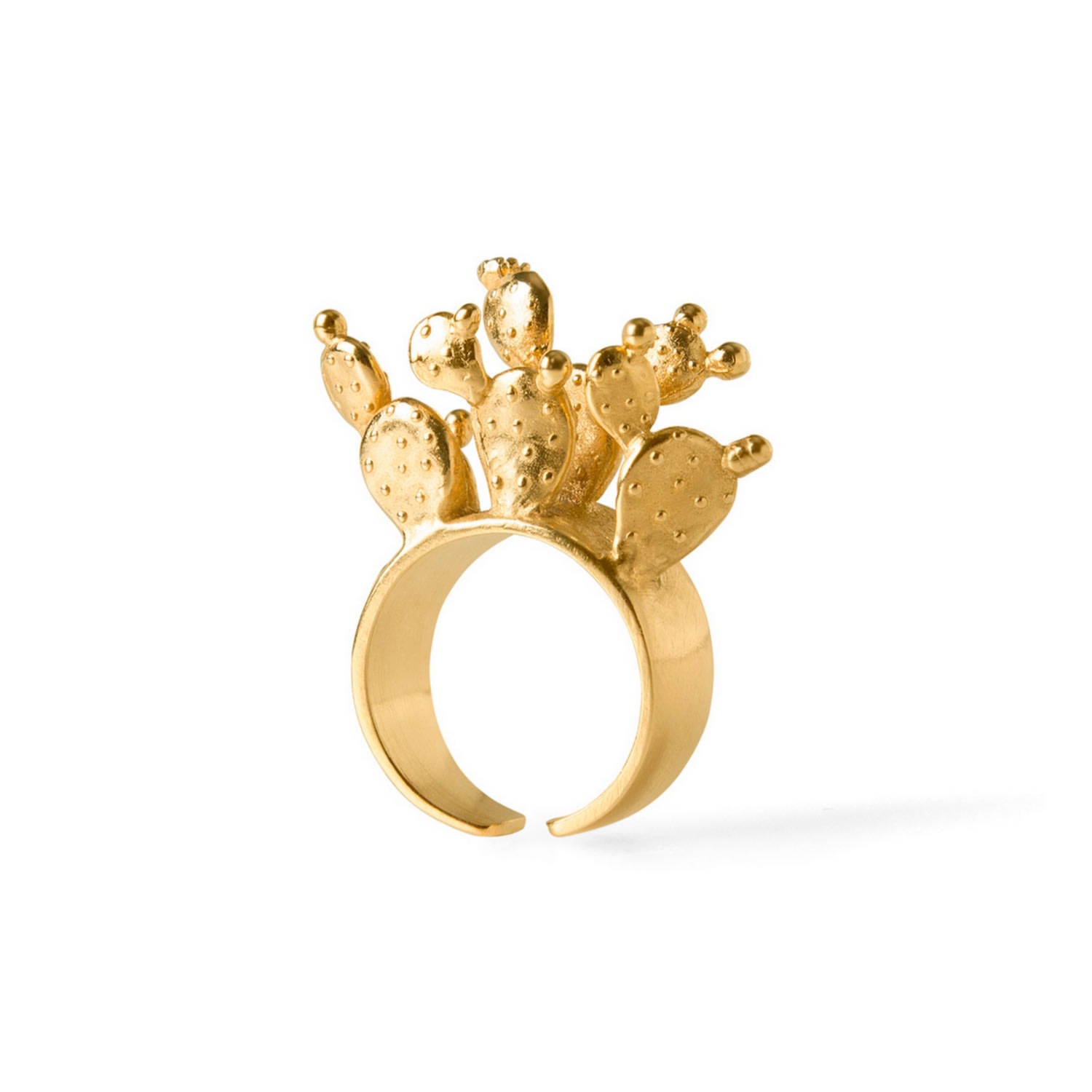 Women’s Gold Cactus Parado Ring Sophie Simone Designs