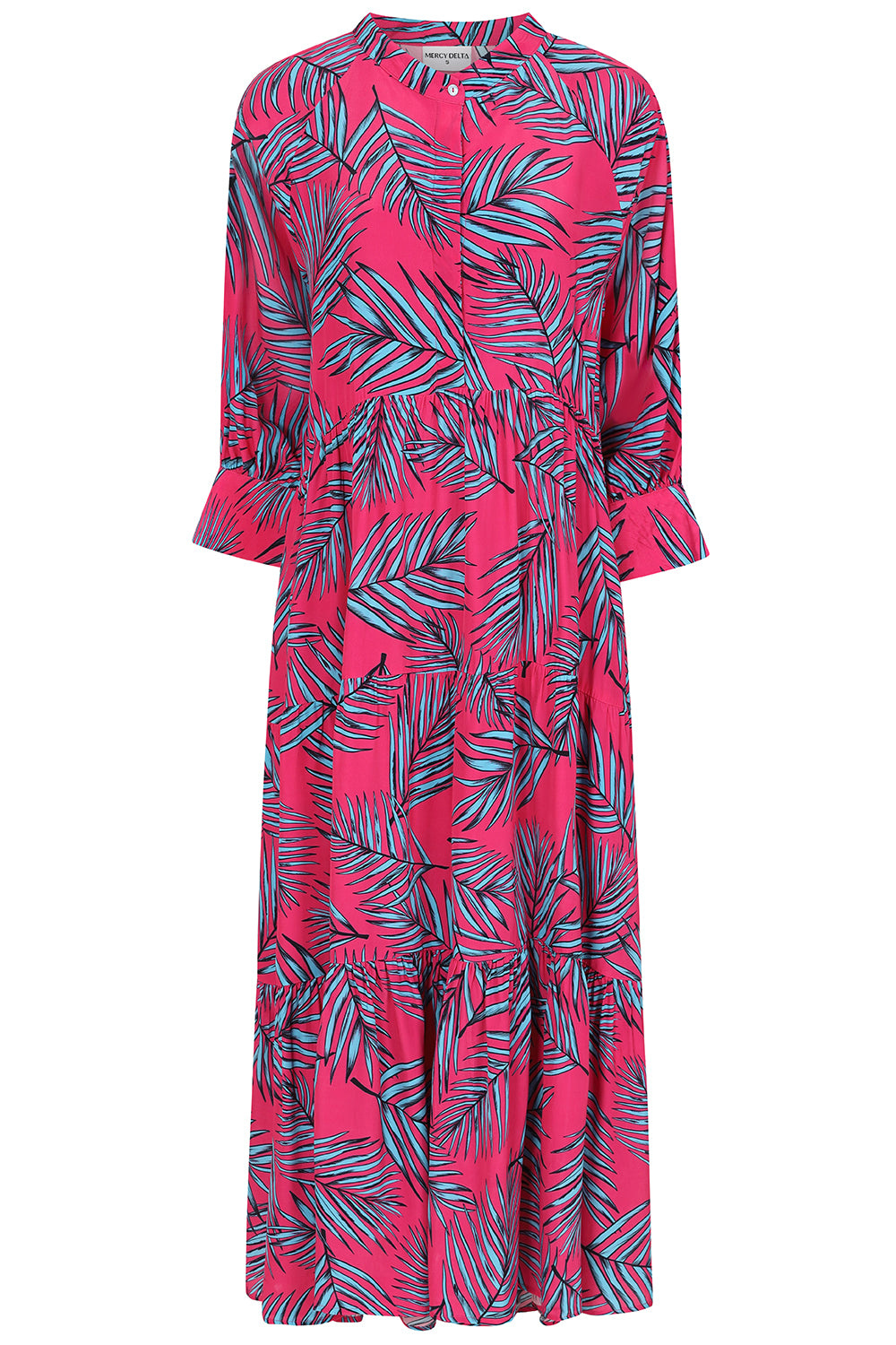 Women's Wollaton Dress Long Island Bubblegum | Medium | Mercy Delta