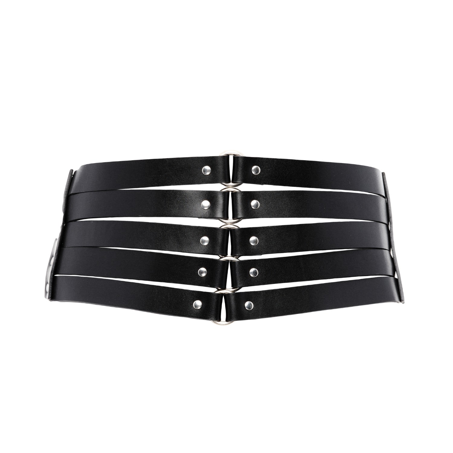 Women’s Multilayer Leather Corset Waist Belt Addor 32" Plik X Haya