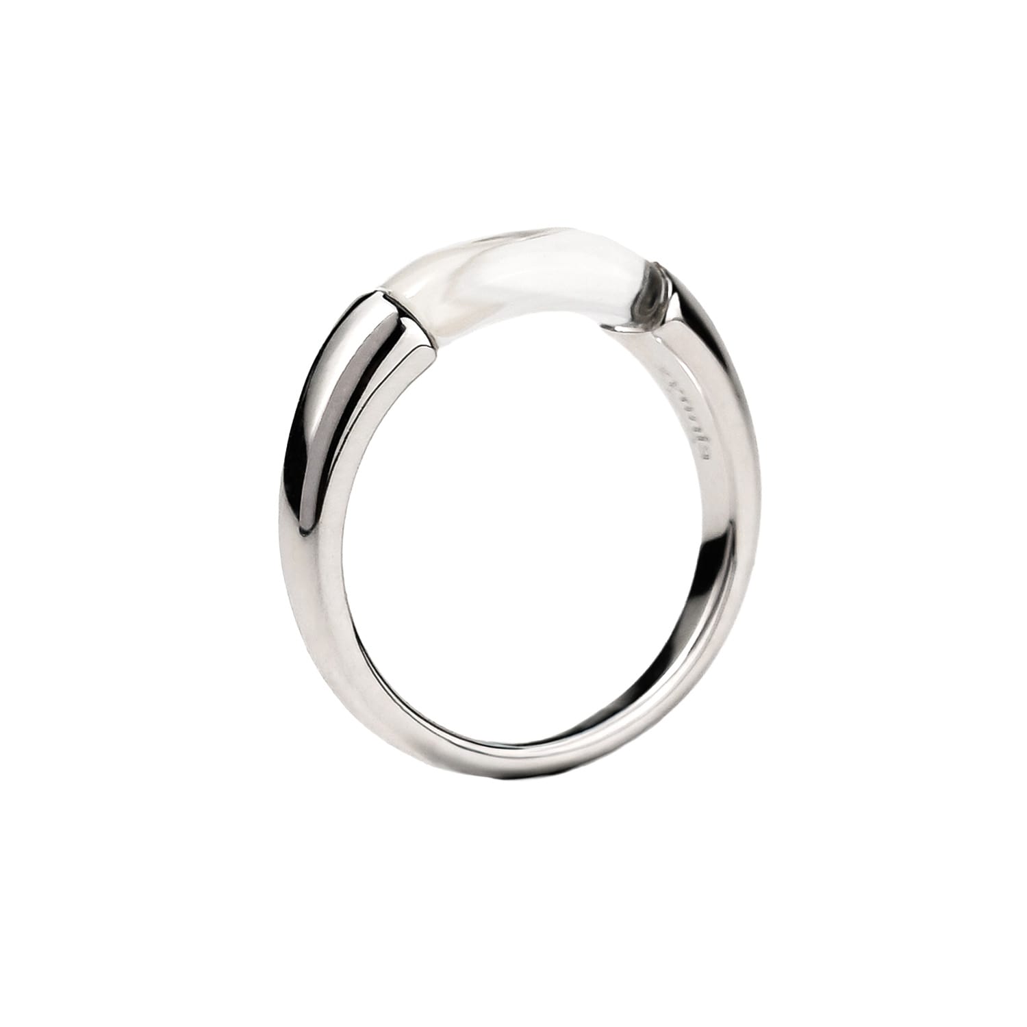 Zynnia Collective Women's Split Ring Silver