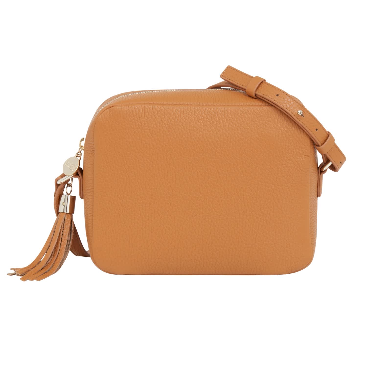 gigi tan leather bag