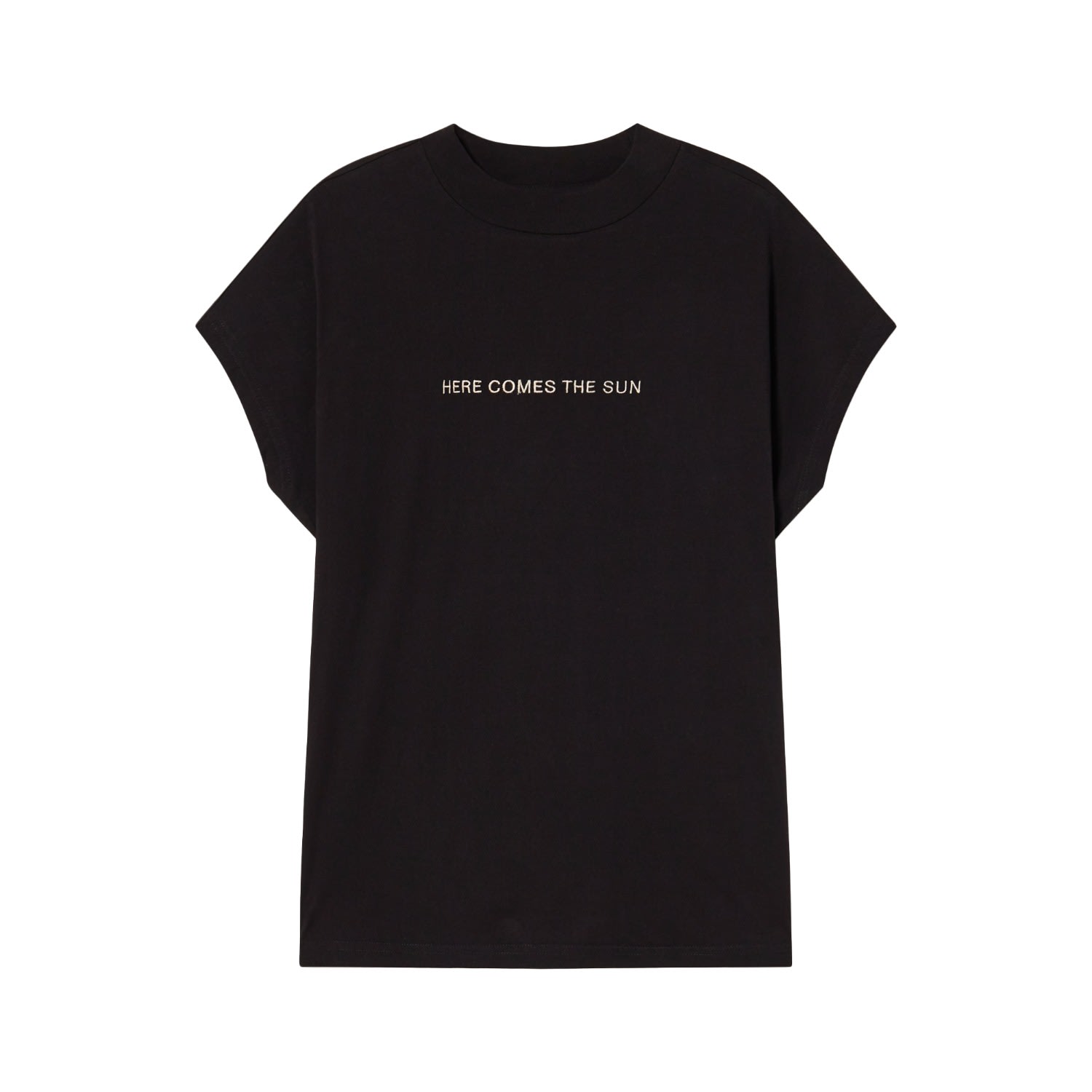 Thinking Mu Women's Black Here Comes The Sun T-shirt