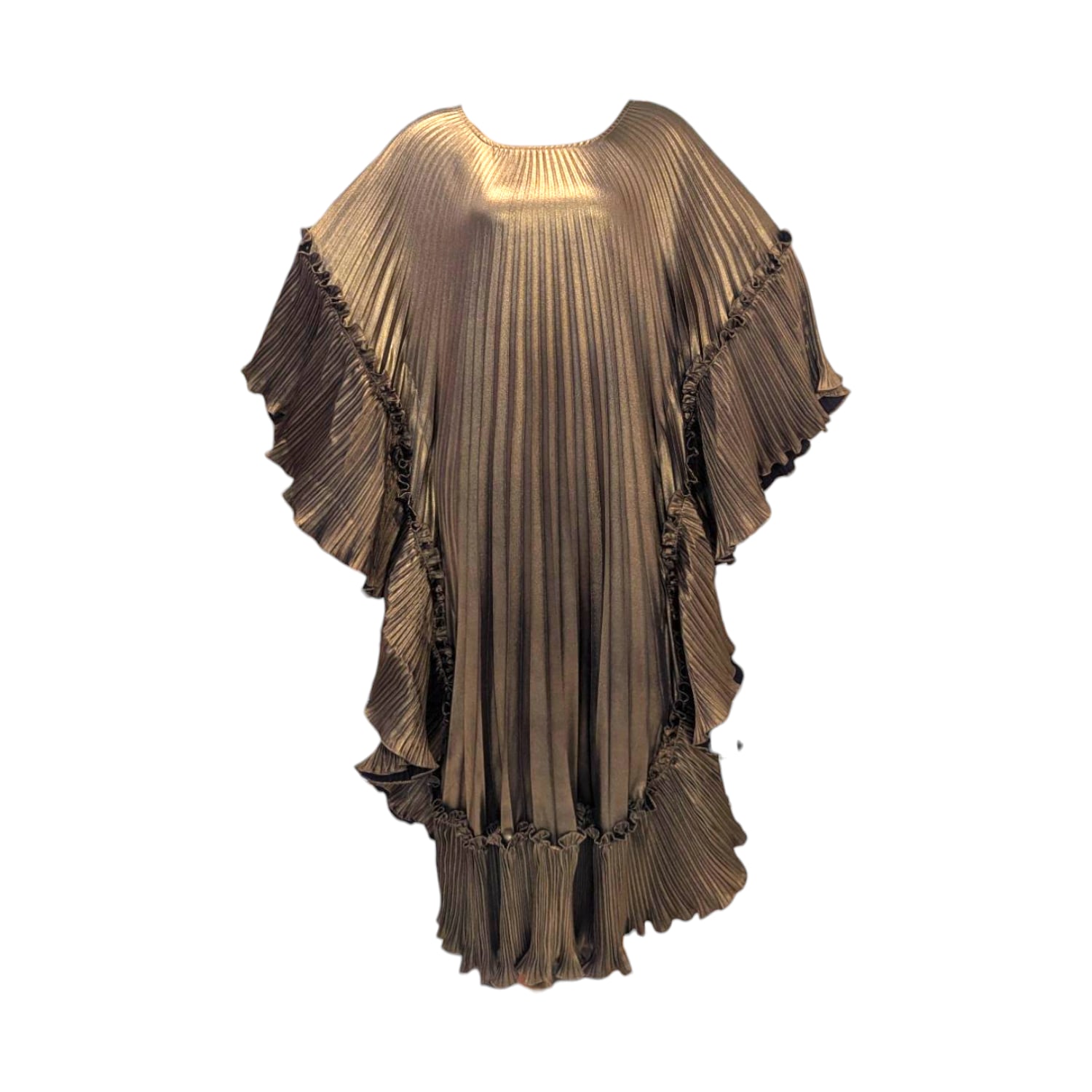Julia Clancey Women's Gold Luxe Madam Bianca Bronze  Kaftan