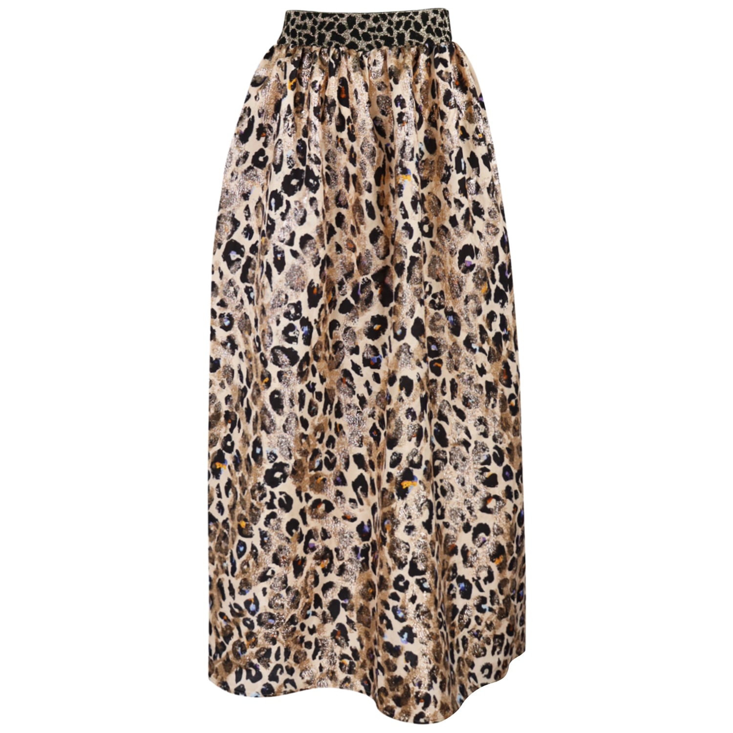 Me&thee Women's Long Lived Animal Print Skirt In Multi
