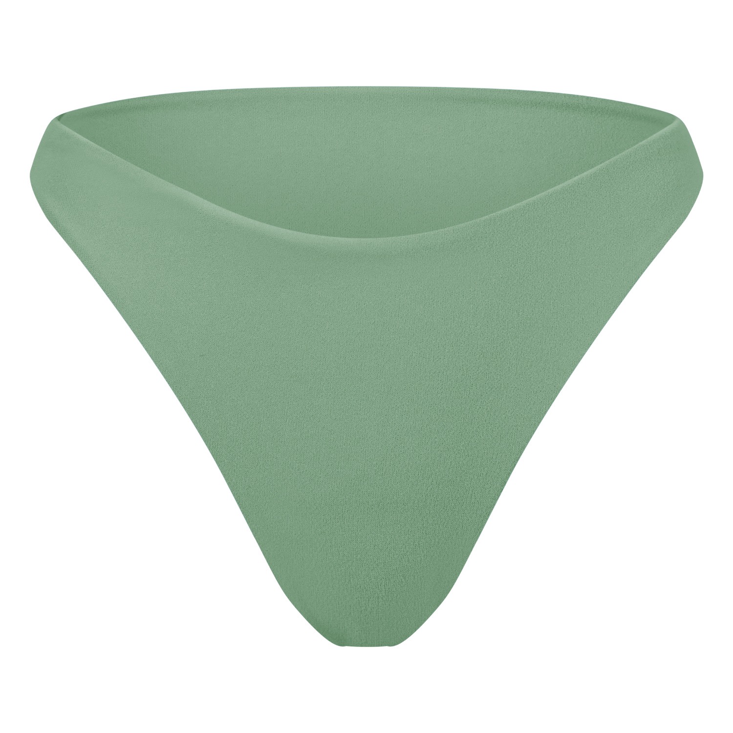 Blake Swimwear Women's Mid Bikini Bottom - Green In Green