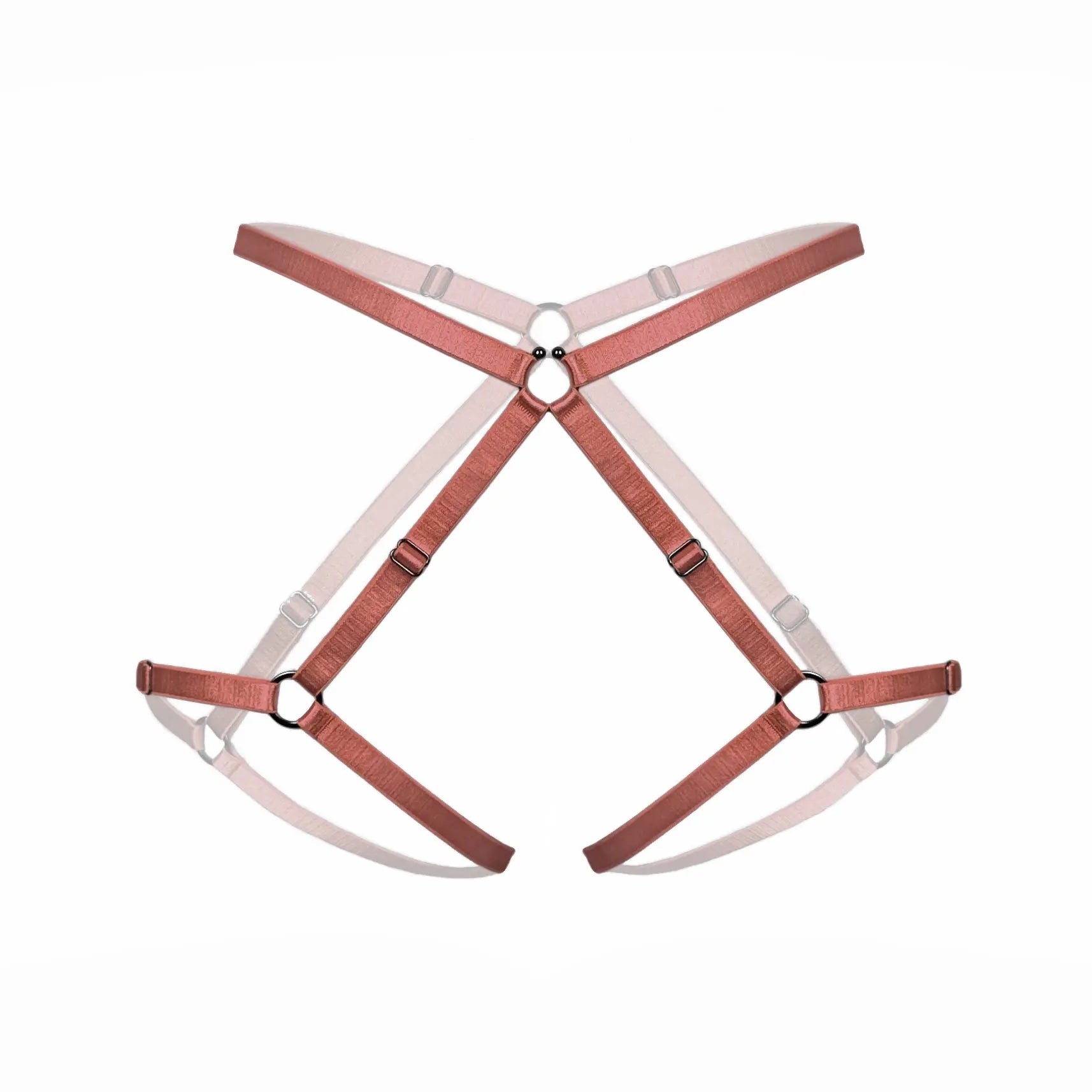 Monique Morin Lingerie Women's Brown Rush Harness Sugar In Brown