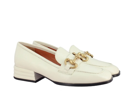 Women’s Jackie Off White - Loafers 7 Uk Saint G