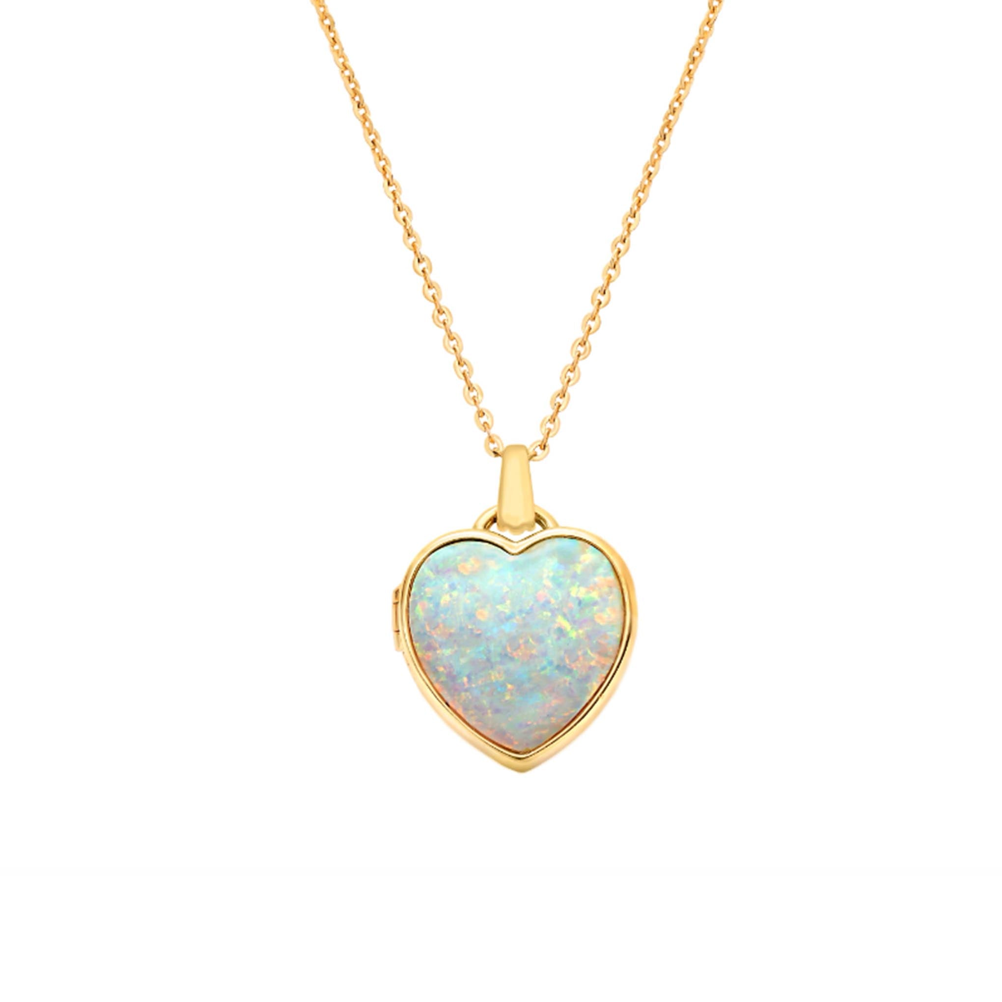 Heart Of Opal Mia Locket | La Kaiser | Wolf & Badger