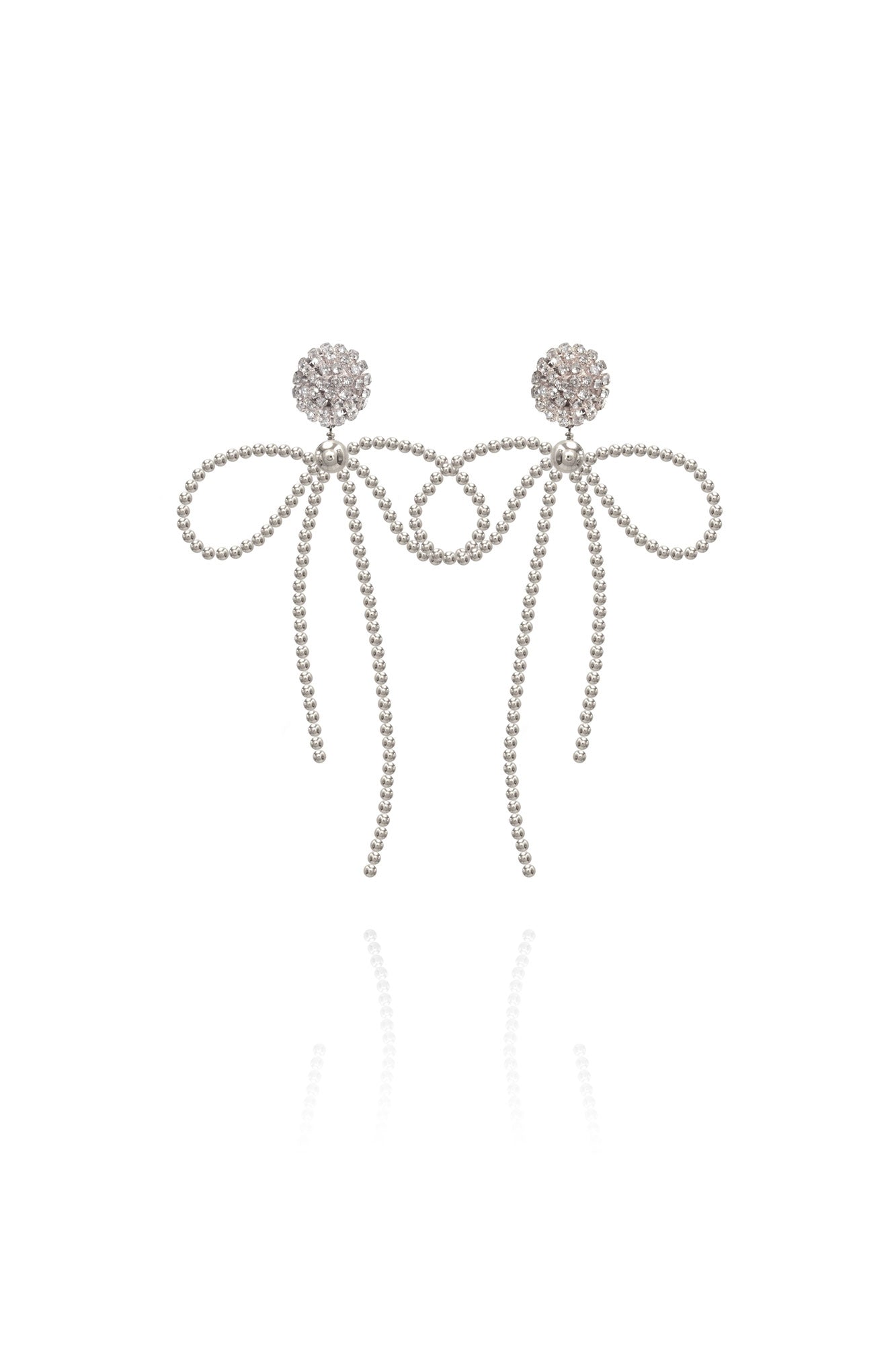 Women’s Lucia Earrings In Silver Starless Saule Label