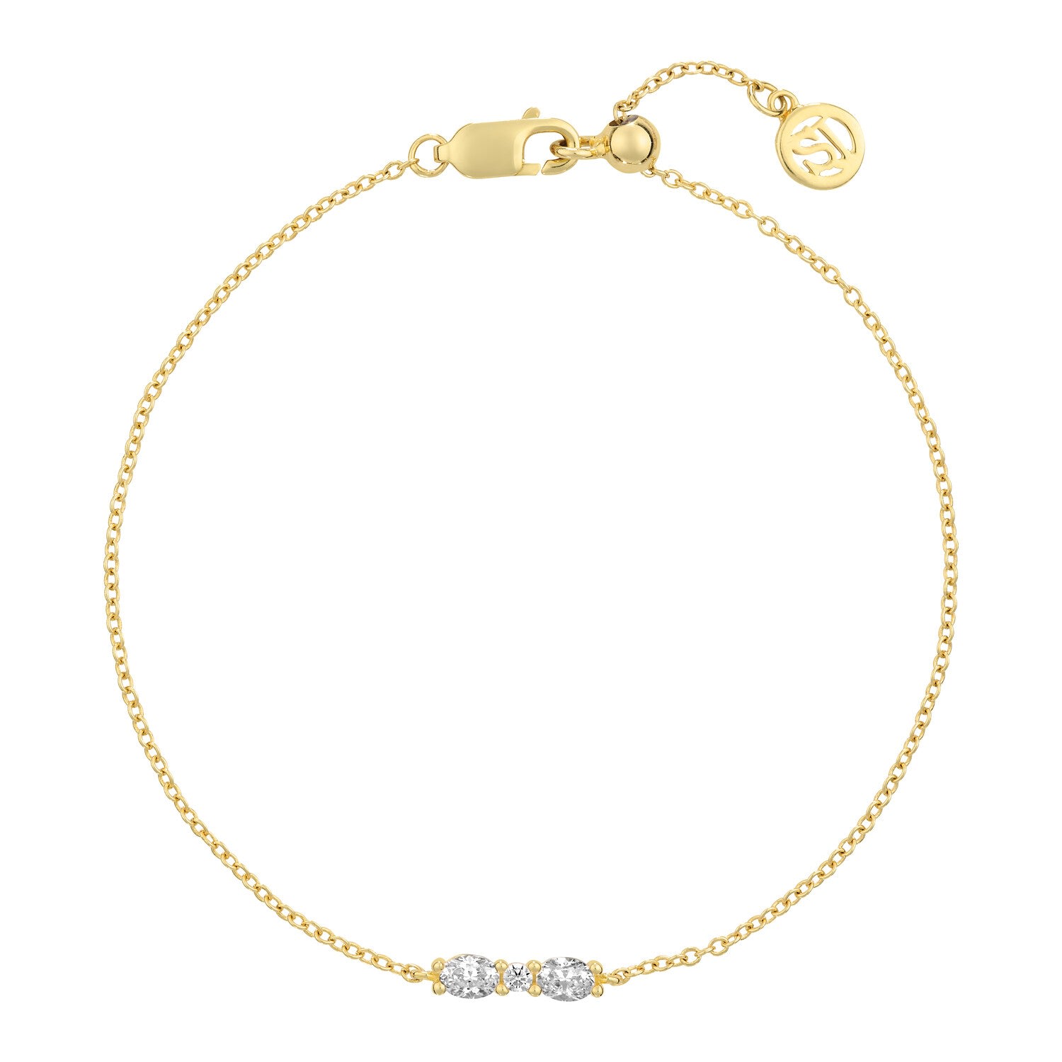 Sif Jakobs Jewellery Women's Gold Bracelet Ovale Ellera In Gold