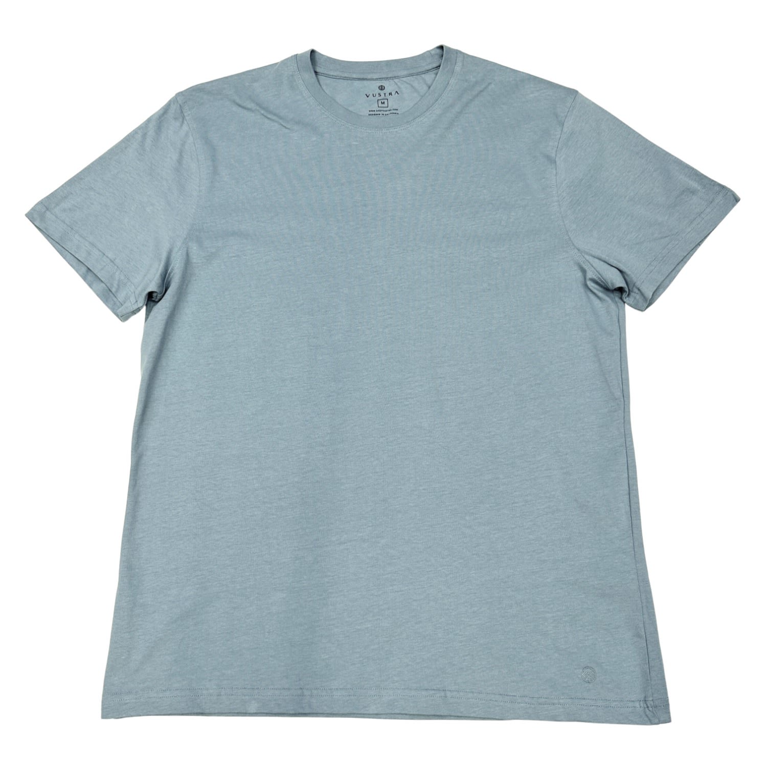 Vustra Men's Neutrals / Blue / Grey Blue Shadow Short Sleeve T-shirt