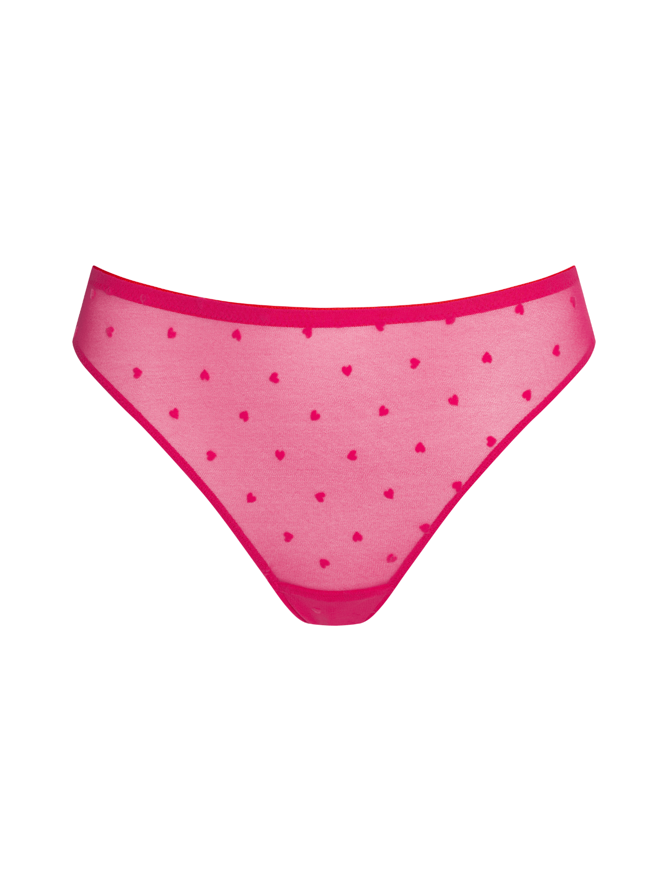 Bonbon Lingerie Women's Pink / Purple Heartbeat Full Brief In Pink/purple