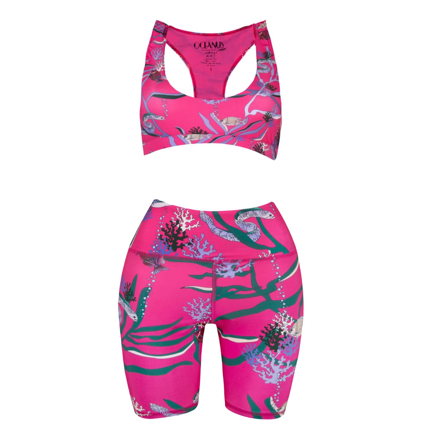 cycling short and top set