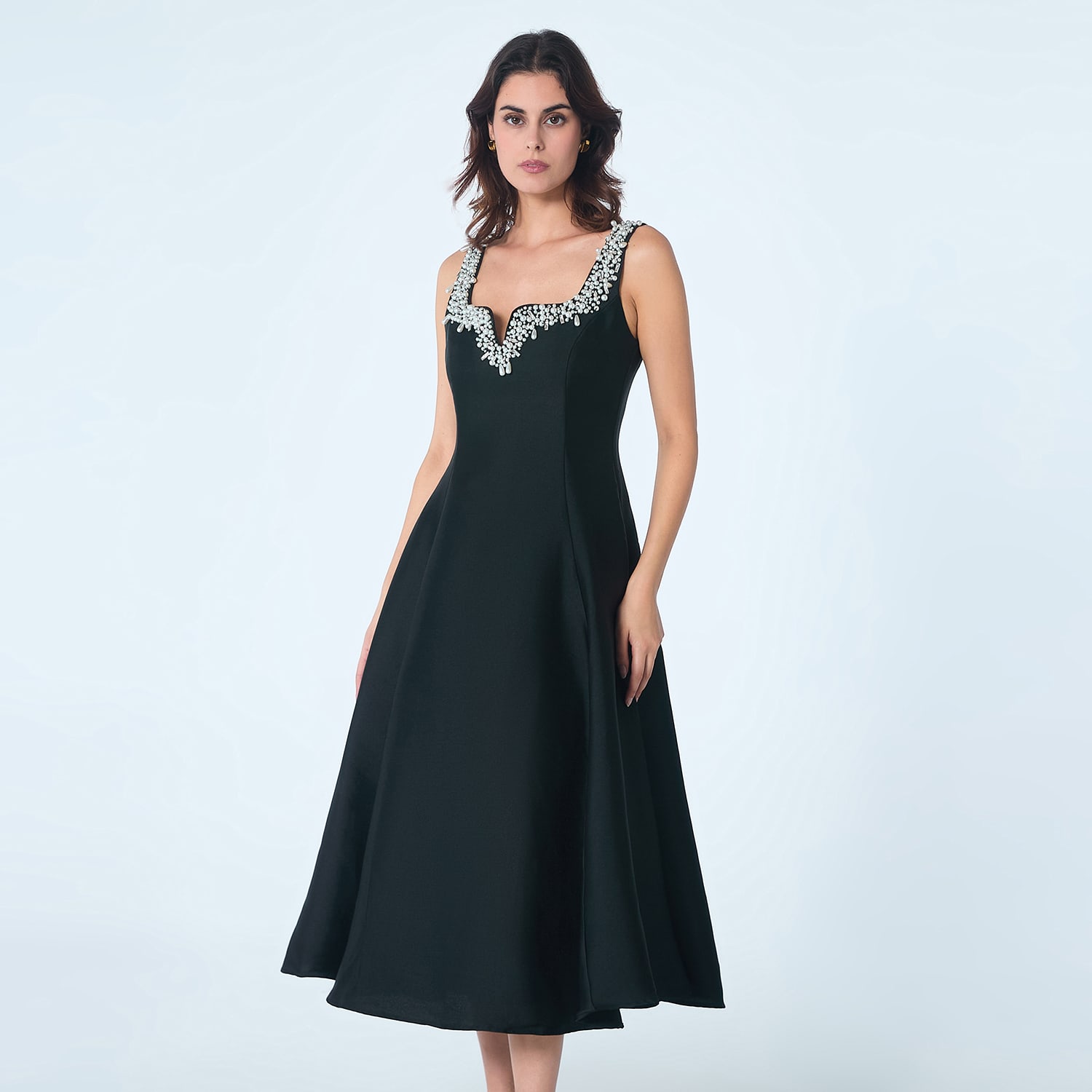 formal cleavage dress Rachel Allan 40586 Dress | Rachel Allan Dresses main image 1