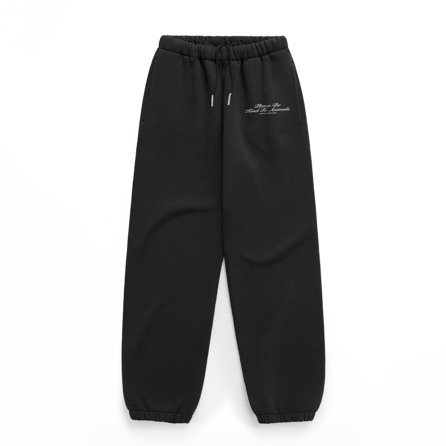 Dont Eat The Homies Men's Be Kind Sweatpants - Black In Black