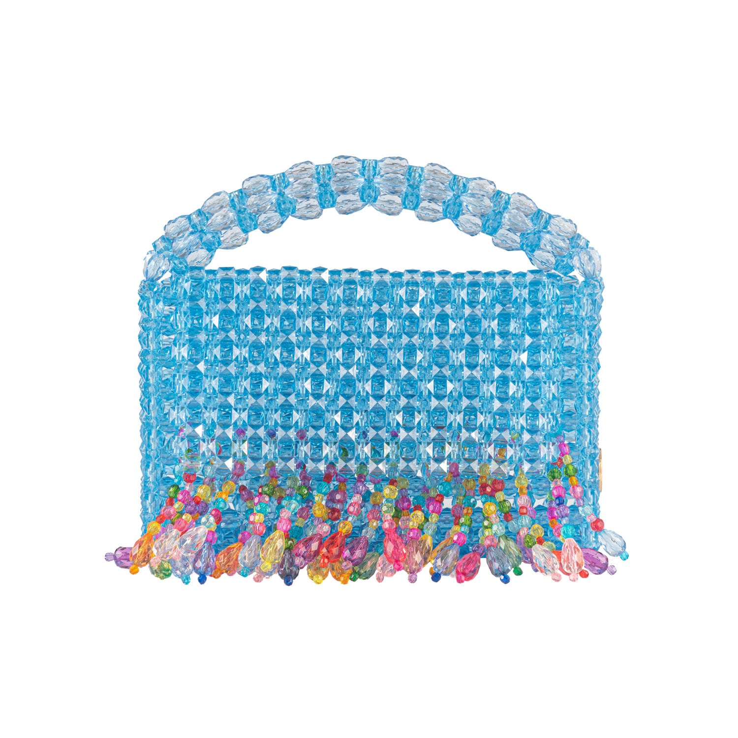 Tillie Beads Women's Sky Blue Bead Bag